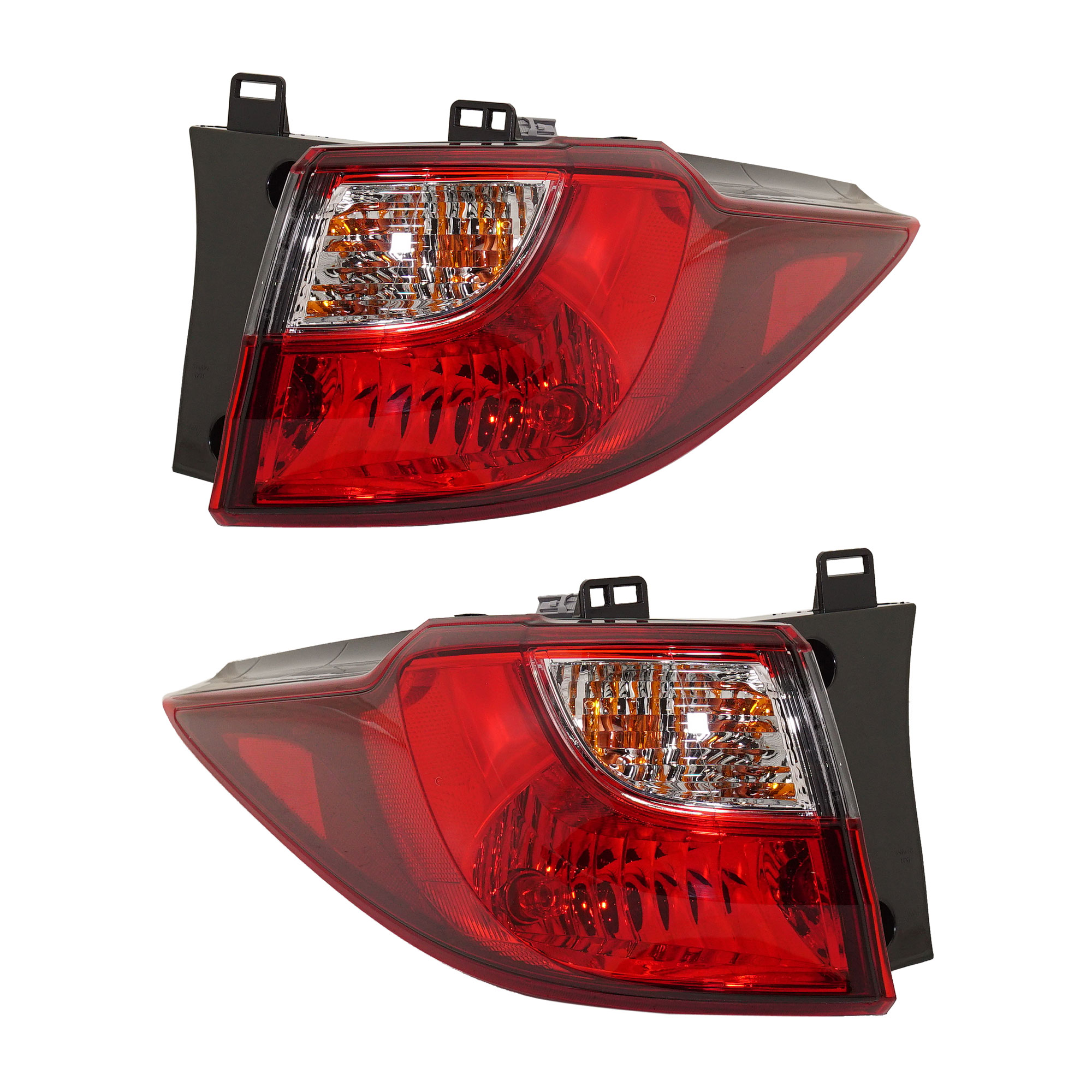 AM MAZDA 5-12-17 TAIL LAMP RH AND LH Outer Assembly CAPA SKU SET REPM730161Q Partslink MA2805109C MA2804109C OEM CG3651150 CG3651160