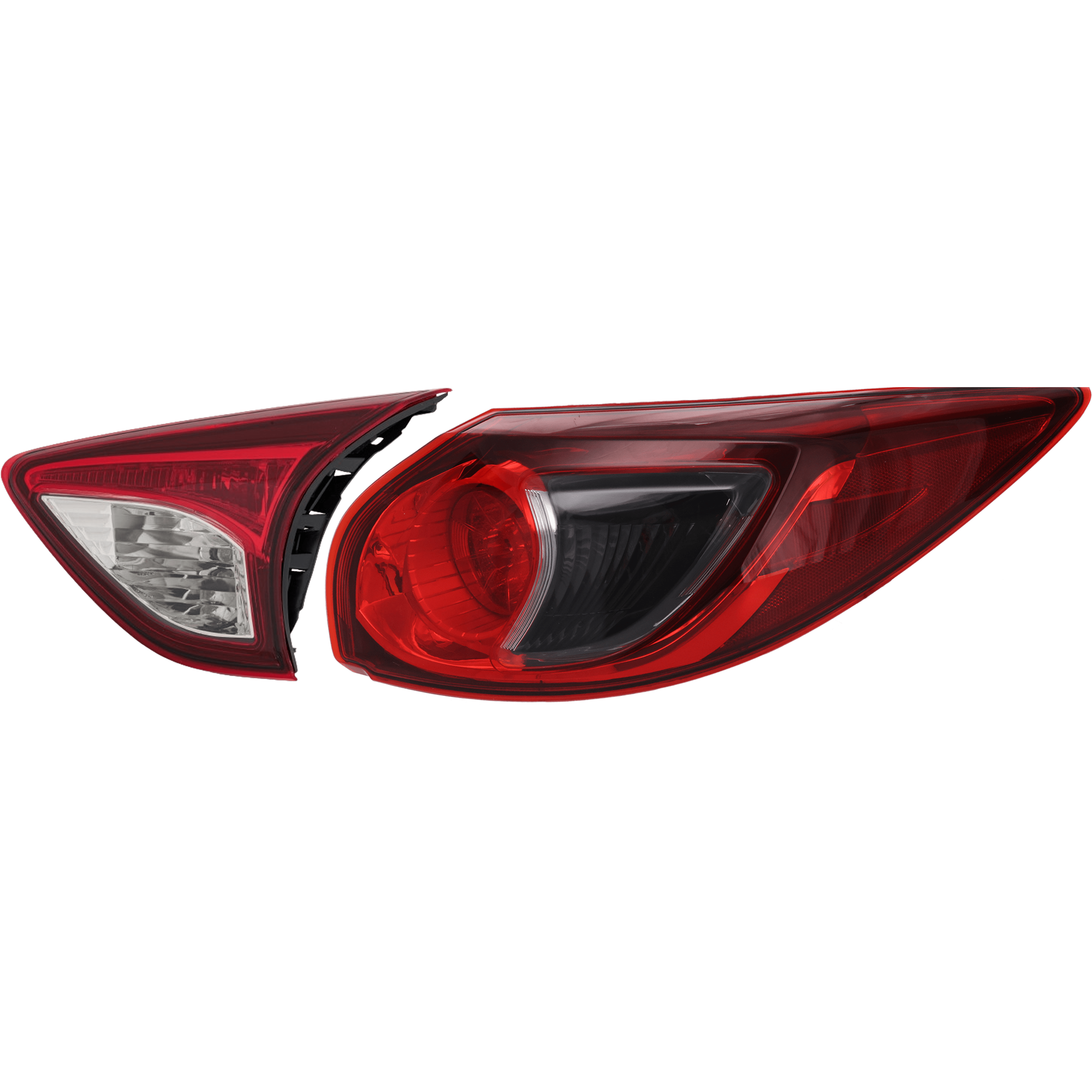 AM CX 5-16-16 TAIL LAMP RH Inner and Outer Assembly Halogen CAPA SKU SET REPM730305Q A
