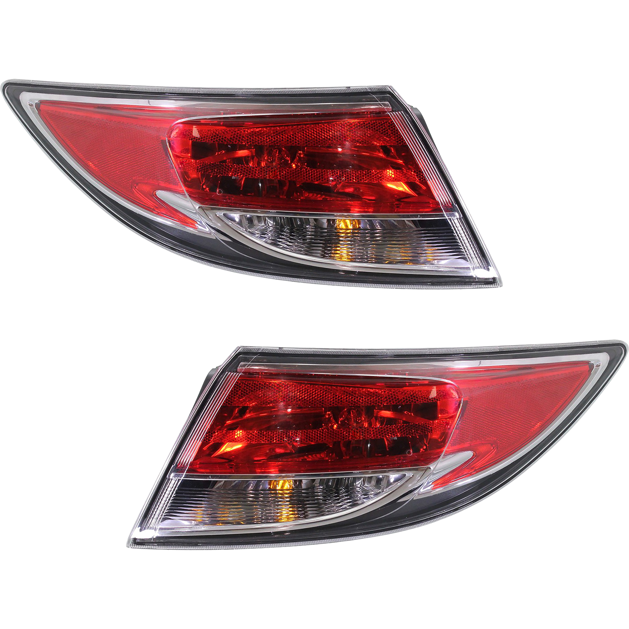 AM MAZDA 6-09-13 TAIL LAMP RH AND LH Assembly Halogen CAPA SKU SET REPM730307Q Partslink MA2804108C MA2805108C OEM GS3L51150J GS3L51160H