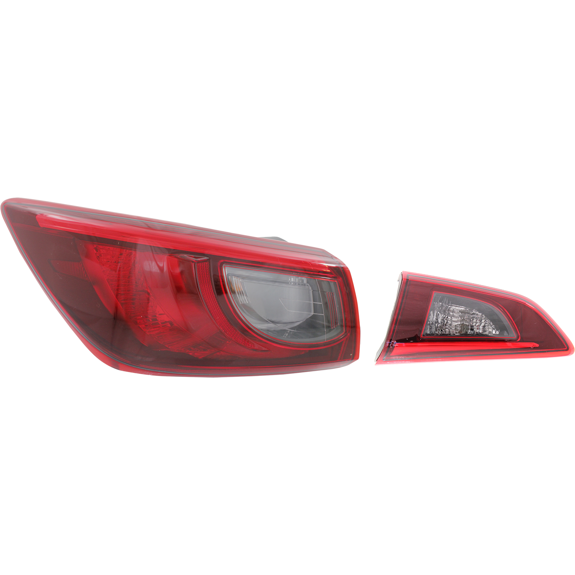AM CX 3-16-22 TAIL LAMP LH Inner and Outer Halogen SKU SET REPM730316 A Partslink MA2802119 MA2804120 OEM DB2R513G0B DB4G51160