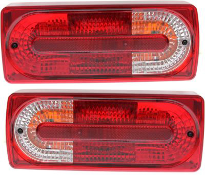 AM G CLASS 07-18 TAIL LAMP RH Assembly Set of 2 SKU SET REPM730327 Partslink MB2801134 MB2800134 OEM 4638202064-4638201964