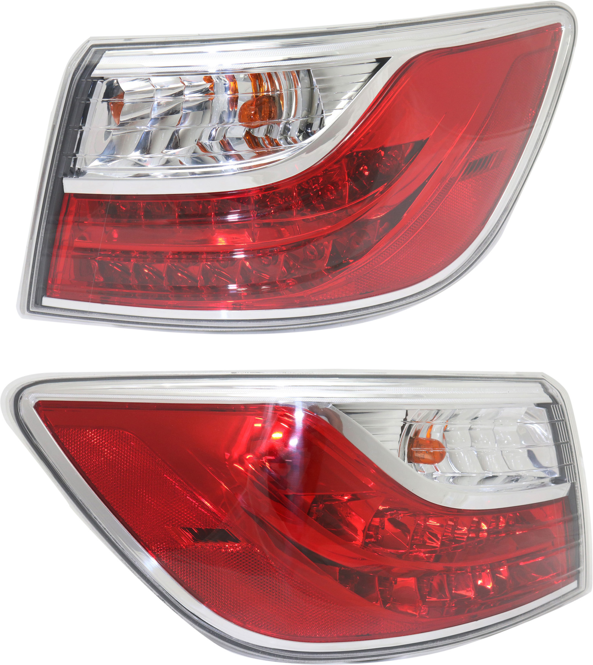AM CX9-10-12 TAIL LAMP RH AND LH Outer Assembly CAPA SKU SET REPM730329Q Partslink MA2804110C MA2805110C OEM TE6951150E TE6951160E