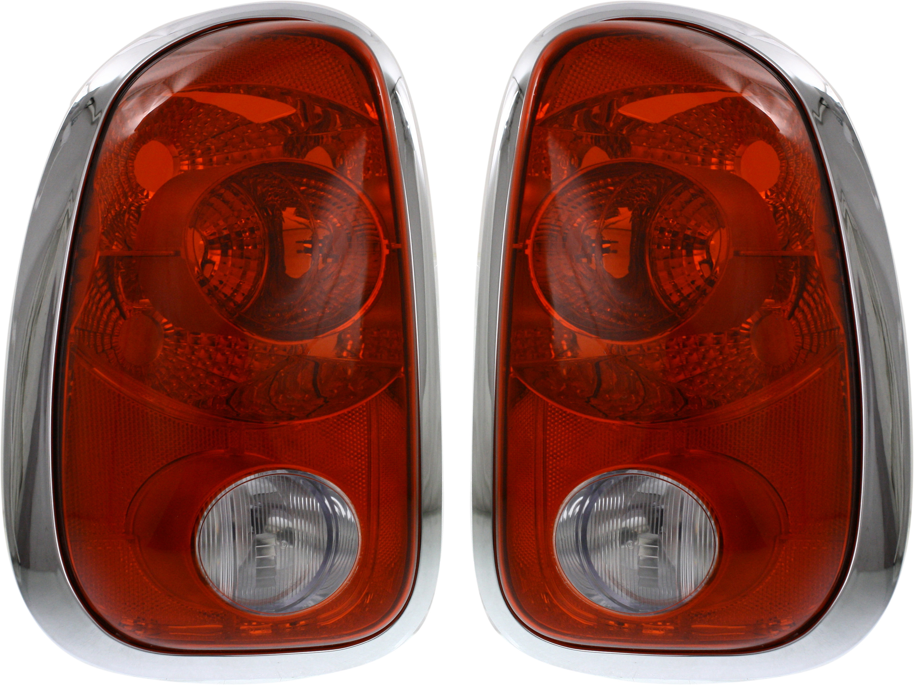 AM COOPER COUNTRYMAN 11-16 TAIL LAMP RH AND LH Assembly Halogen Set of 2 w o Socket and Bulb SKU SET REPM730333 Partslink MC2819103 MC2818103 OEM 63219808152 PFM 63219808151 PF