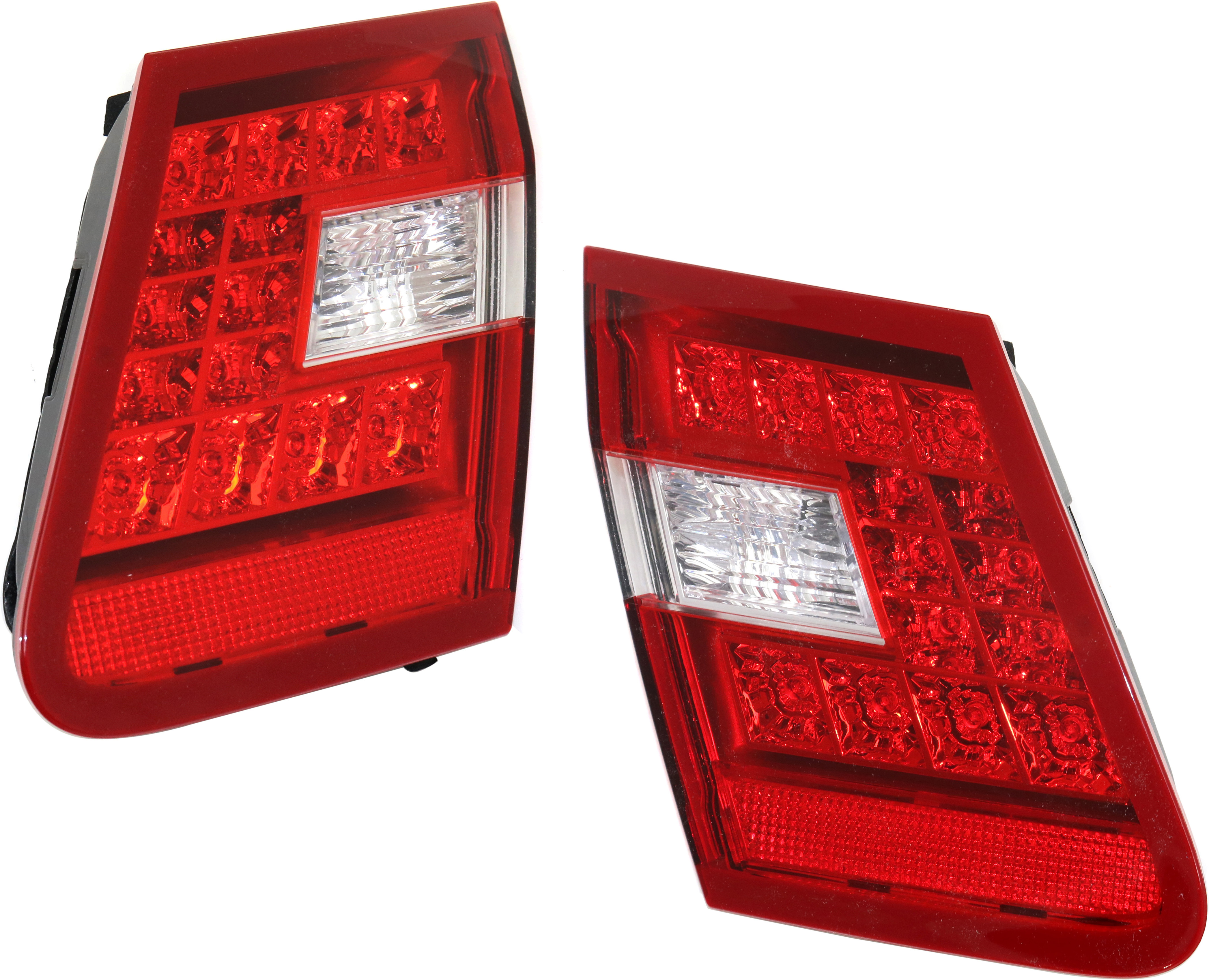 AM E CLASS 10-13 TAIL LAMP RH AND LH Inner Assembly Sedan SKU SET REPM730373 Partslink MB2803105 MB2802105 OEM 2129060258-2129060158