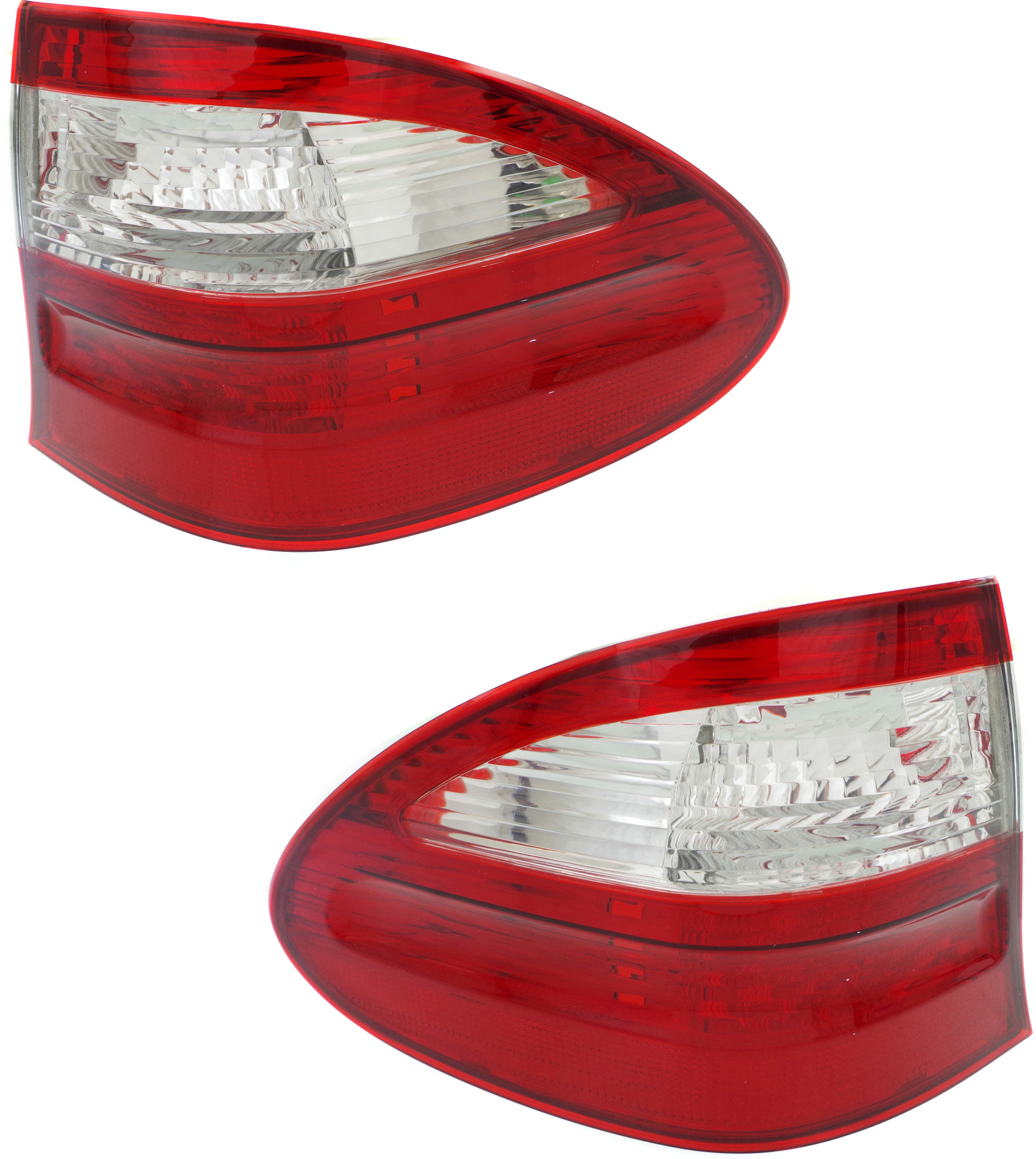 AM E CLASS 04-06 TAIL LAMP RH AND LH Outer LED Assembly SKU SET REPM730375 Partslink MB2819101 MB2818101 OEM 2118201664 PFM 2118201564 PFM
