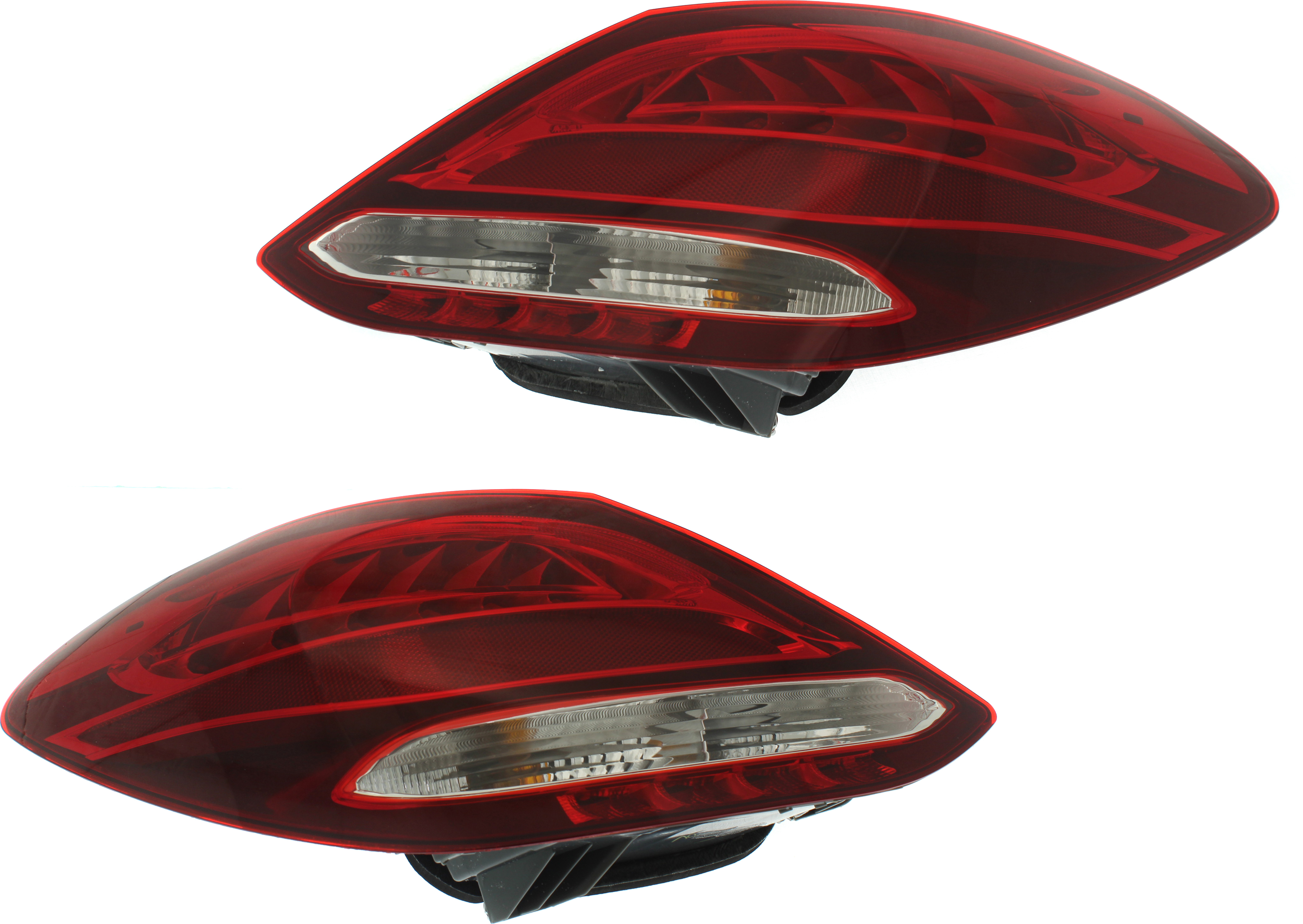AM C CLASS 15-18 TAIL LAMP RH AND LH Assembly Halogen w Halogen Headlights w o Premium Pkg. Sedan CAPA SKU SET REPM730383Q Partslink MB2800143C MB2801143C OEM 2059061802-2059061902