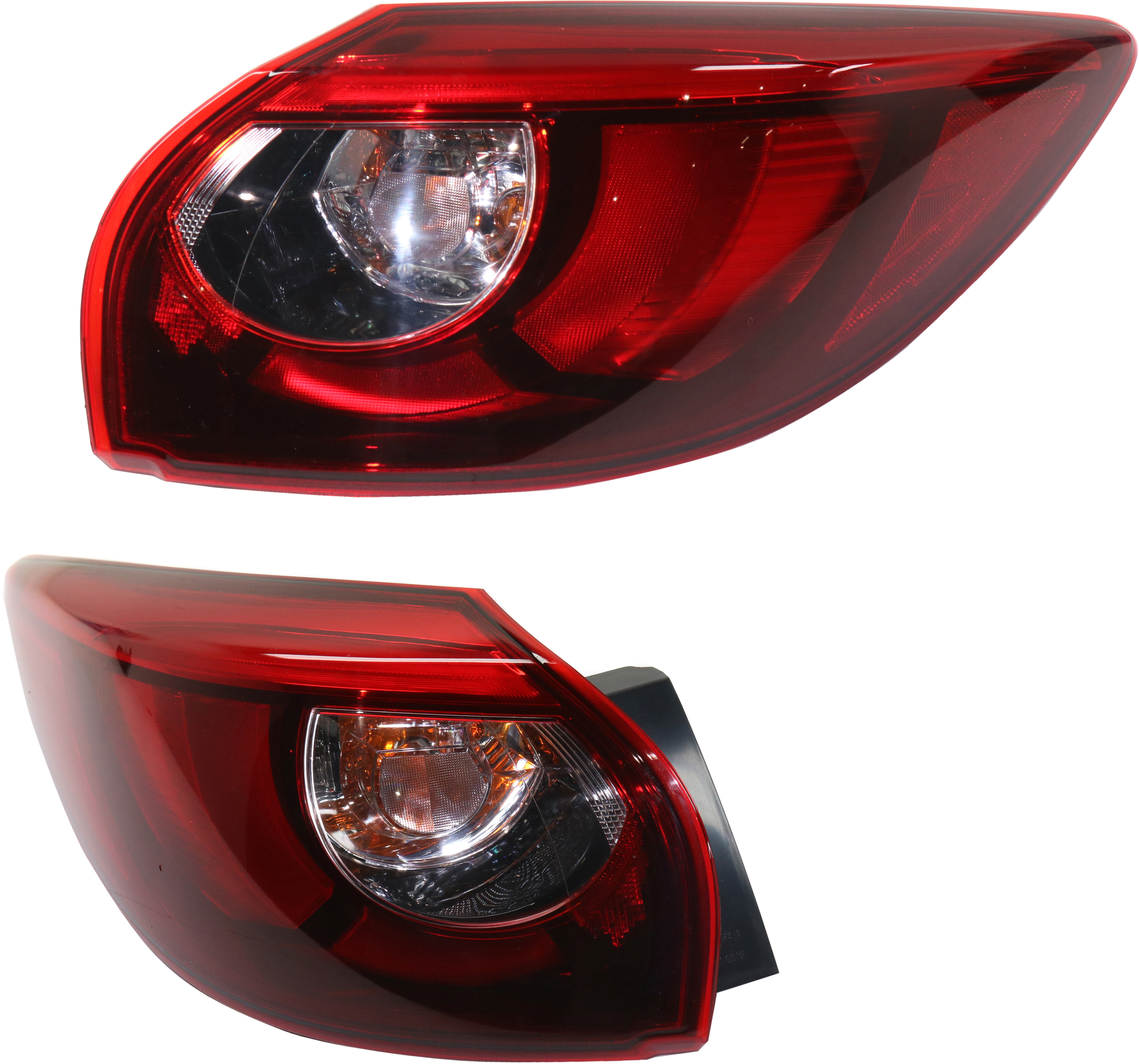 AM CX 5-16-16 TAIL LAMP RH AND LH Outer Assembly LED Type CAPA SKU SET REPM730395Q Partslink MA2804119C MA2805119C OEM KA0G51150B KA0G51160B