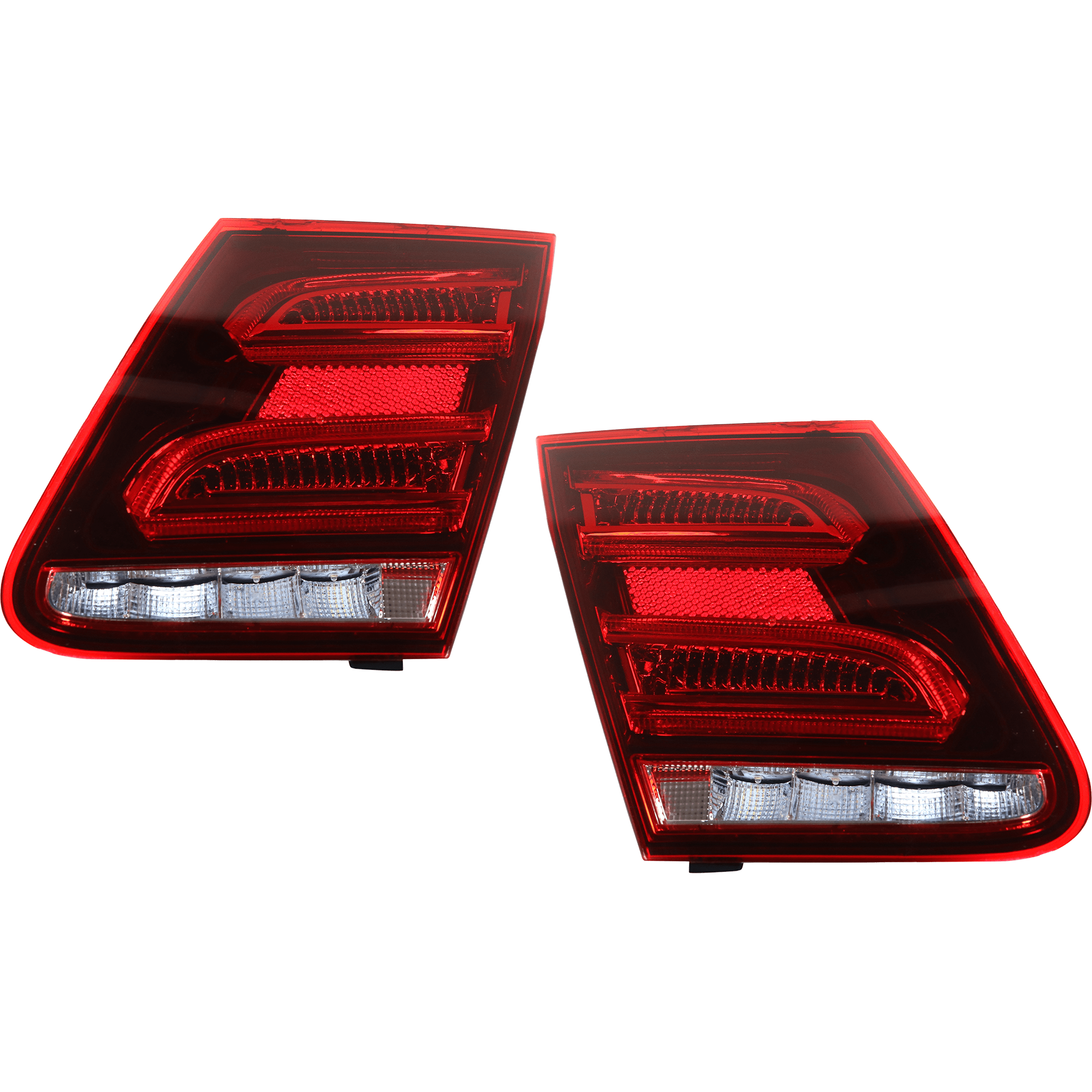 AM E CLASS 14-14 TAIL LAMP RH AND LH Inner Assembly LED Sedan SKU SET REPM731311 Partslink MB2802107 MB2803107 OEM 2129062757-2129063057