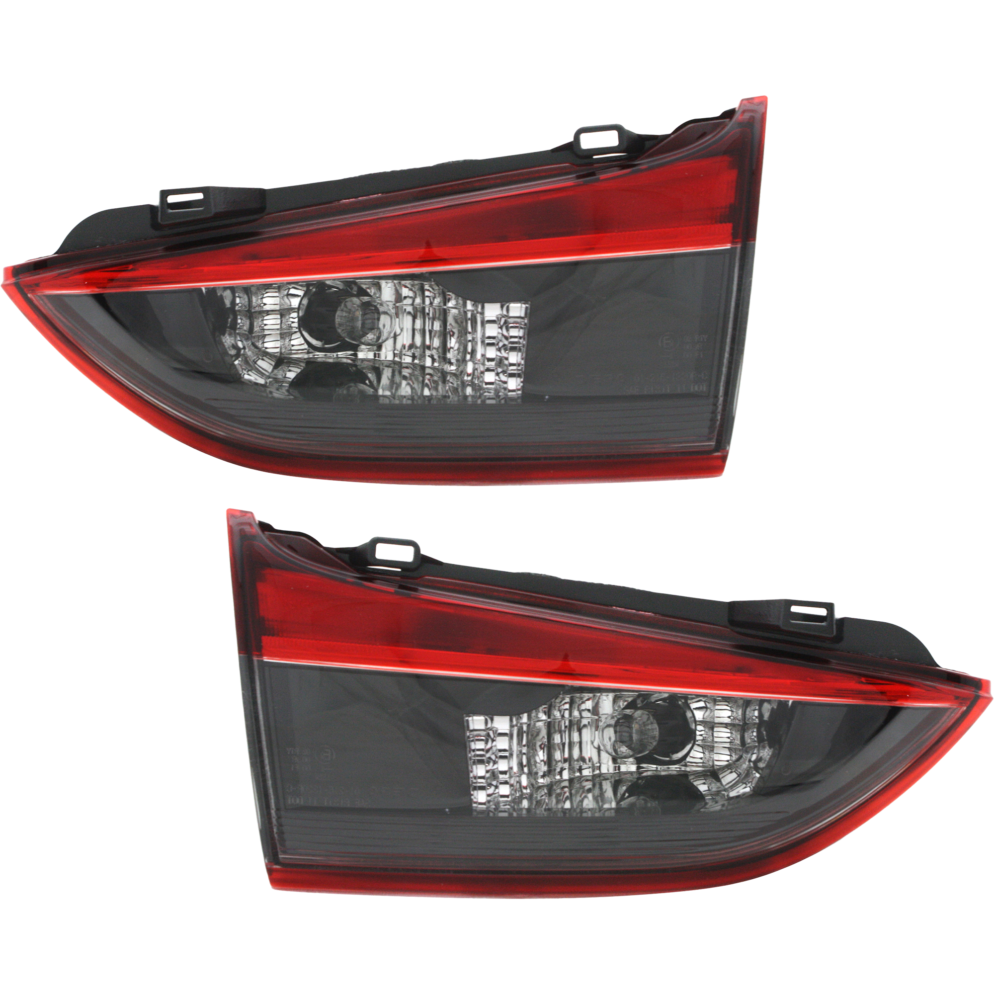 AM MAZDA 6-14-15 TAIL LAMP RH AND LH Inner Assembly CAPA SKU SET REPM731313Q Partslink MA2802110C MA2803110C OEM GHK1513F0D GHK1513G0D