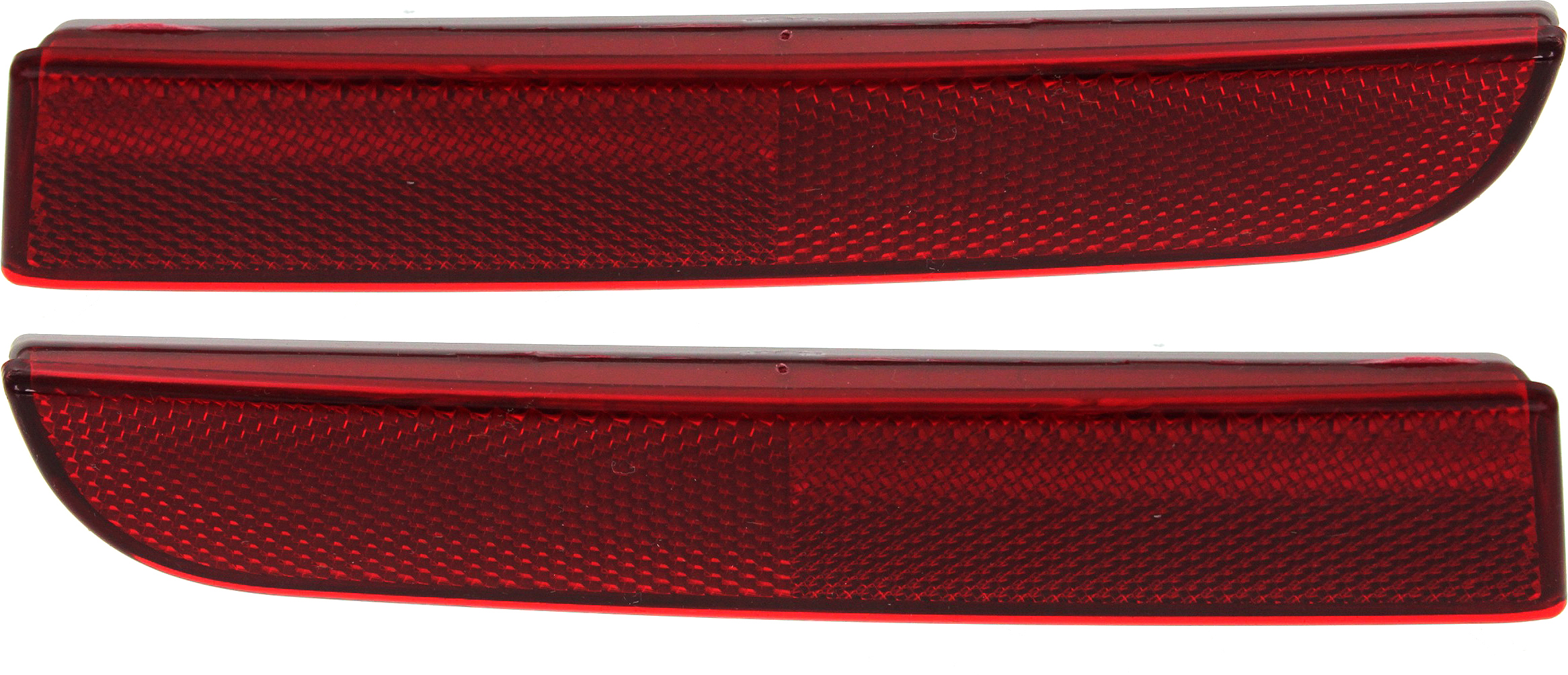 AM LANCER 08-17 OUTLANDER SPORT RVR 11-12 REAR BUMPER REFLECTOR RH AND LH SKU SET REPM731907 Partslink MI1185102 MI1184102 OEM 8355A040-8355A039