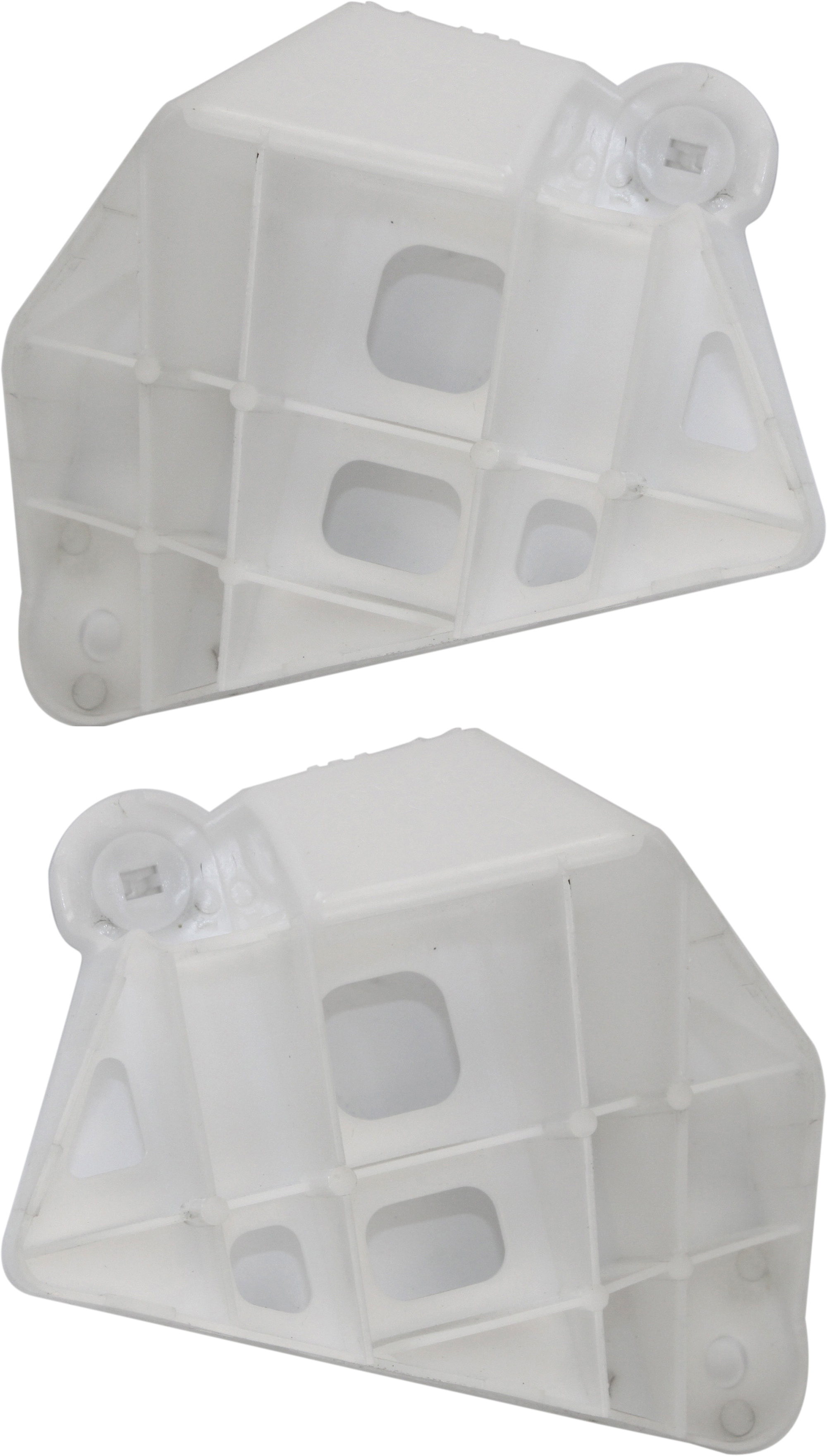 AM MAZDA 6-09-13 REAR BUMPER BRACKET RH AND LH Plastic SKU SET REPM762707 Partslink MA1143101 MA1142101 OEM GS3L50321B GS3L50331B