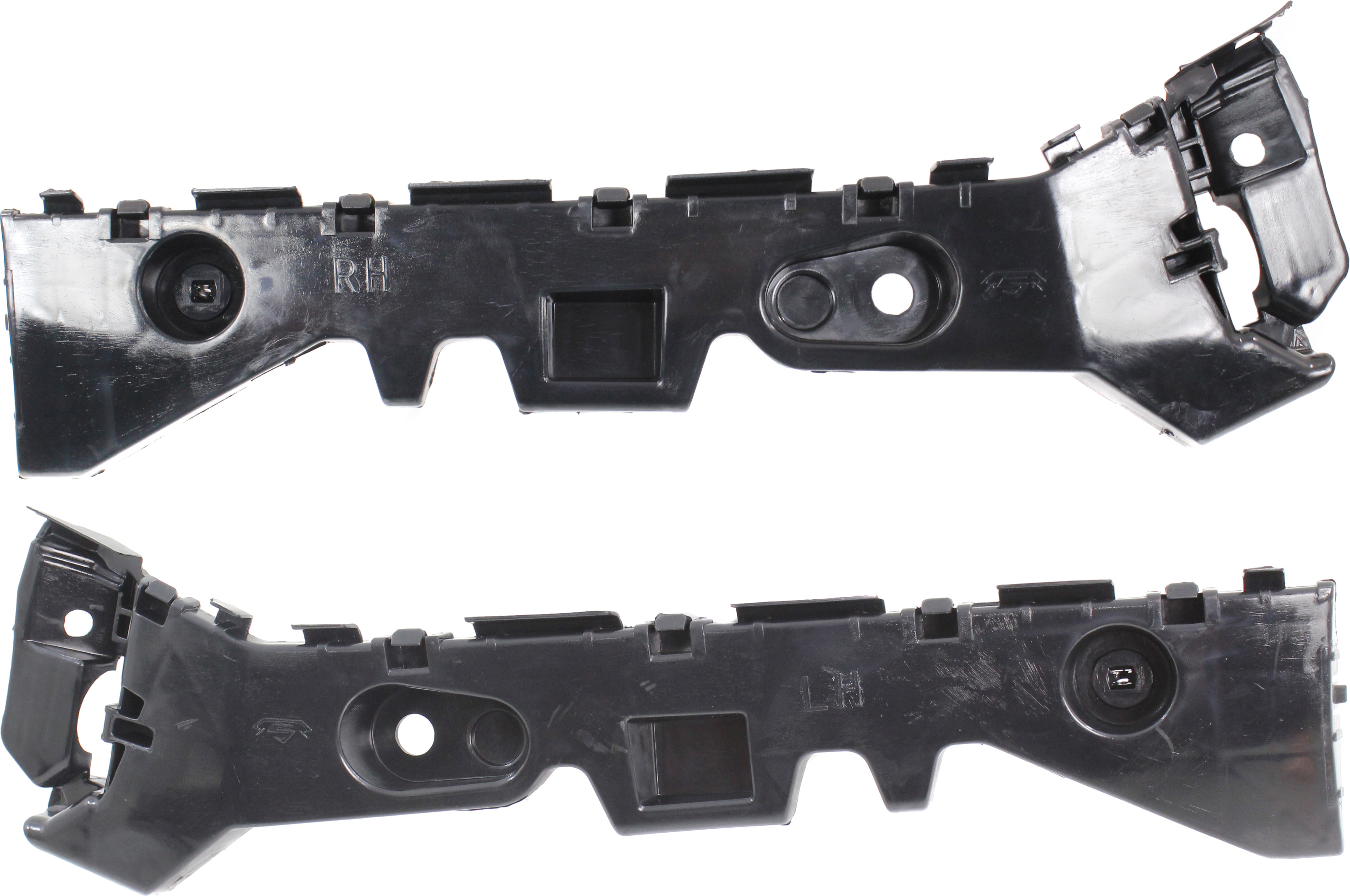 AM MAZDA 3-14-18 REAR BUMPER RETAINER RH AND LH Plastic Hatchback Japan Built SKU SET REPM763319 Partslink MA1133107 MA1132107 OEM BHN9502H1C BHN9502J1C
