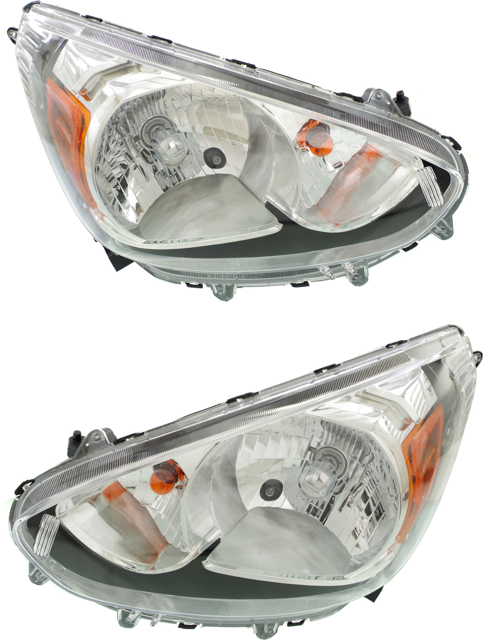 AM MIRAGE 14-20 HEAD LAMP RH AND LH Assembly SKU SET REPMB100103 Partslink MI2503164 MI2502164 OEM 8301C694-8301C693