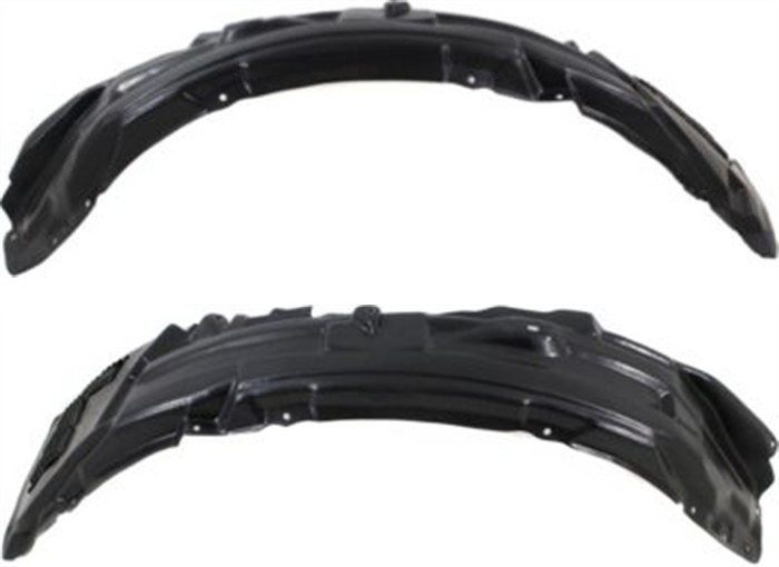 AM LANCER 09-17 FRONT FENDER LINER RH AND LH SKU SET REPMB222101 Partslink MI1248125 MI1249125 OEM 5370B837-5370B838