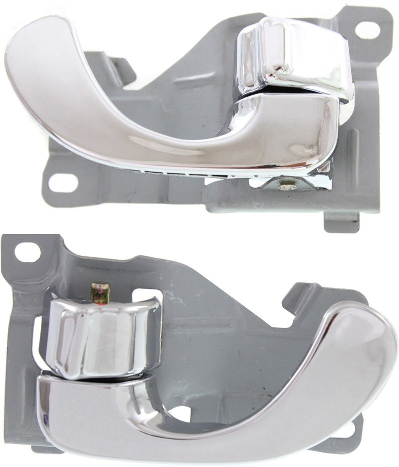 AM MIRAGE 97-02 GALANT 99-03 FRONT DOOR HANDLE RH and LH Inside All Chrome Plastic+Metal =REAR SKU SET REPMB462111 OEM CW724402 CW724401