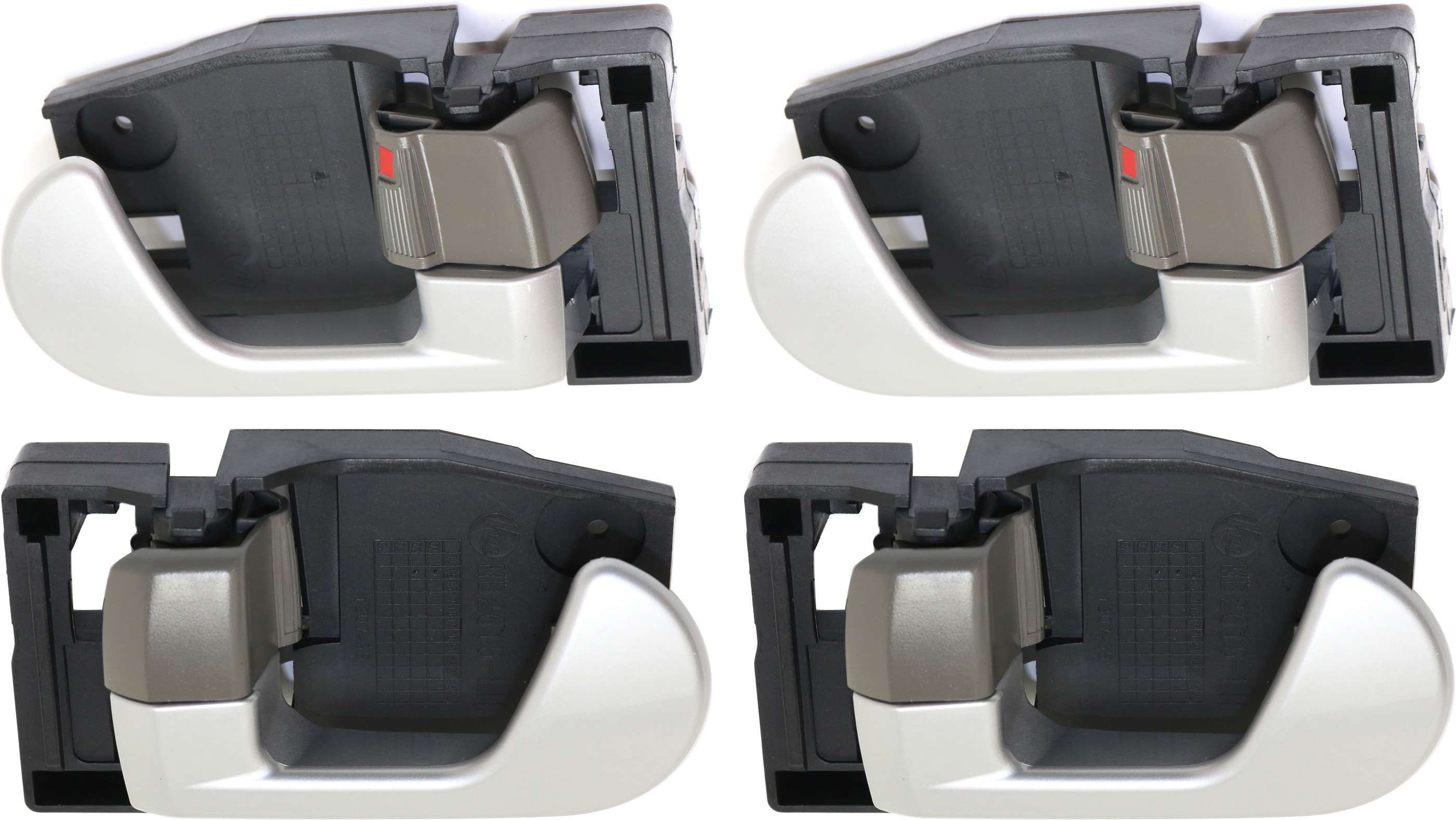 AM ENDEAVOR 04-11 GALANT 04-12 FRONT INTERIOR DOOR HANDLE RH AND LH Set of 4 =Rear SKU SET REPMB462127-4 OEM 5716A326HB 5716A325HB