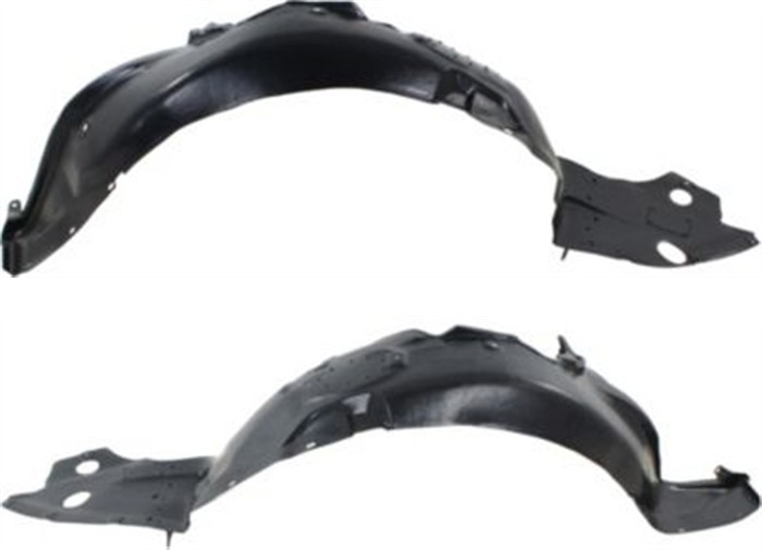 AM MILAN 10-11 FRONT FENDER LINER RH and LH Set of 2 SKU SET REPMC222101 Partslink FO1248152 FO1249152 OEM AE5Z16102A AH6Z16103A AE5Z1610