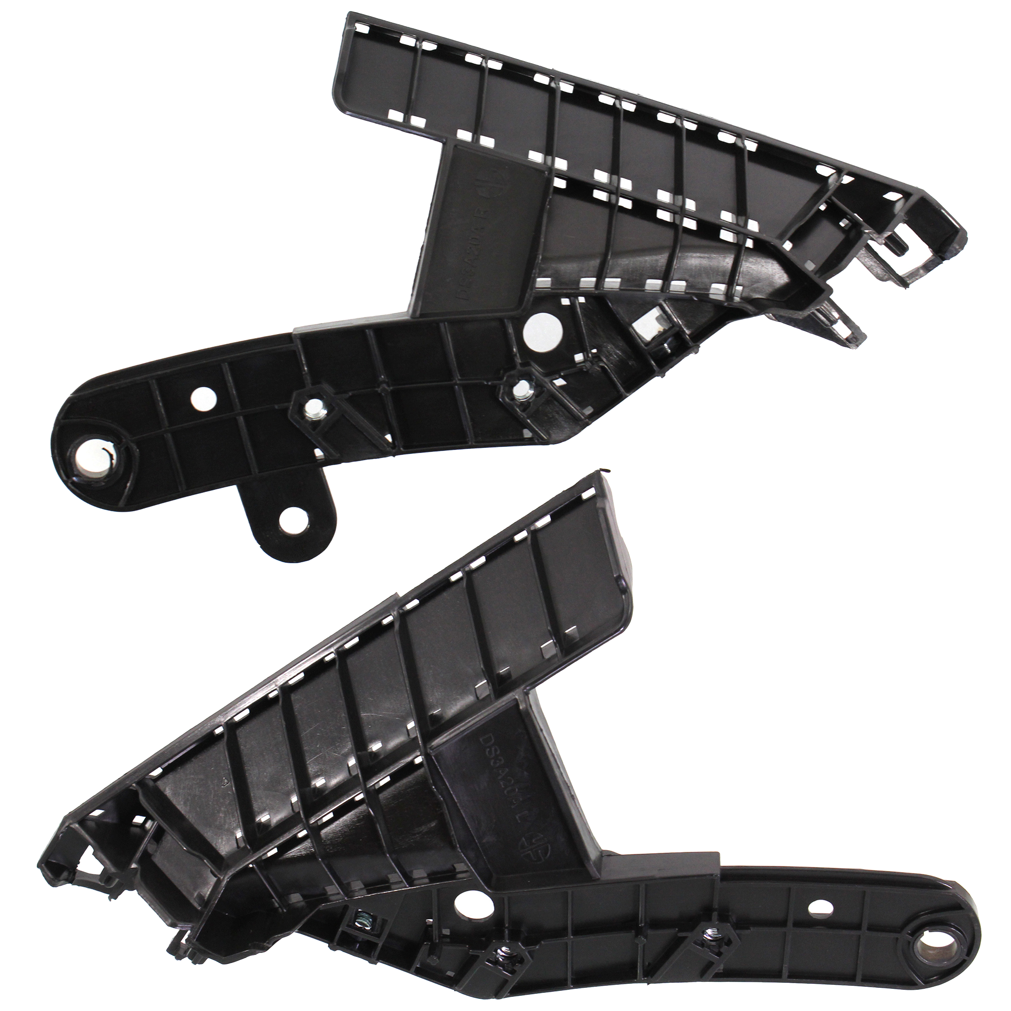 AM ALTIMA 13-15 FRONT BUMPER BRACKET RH AND LH Cover Frame Plastic Sedan SKU SET REPN013121 Partslink NI1043102 NI1042102 OEM 620583TA0A 620593TA0A