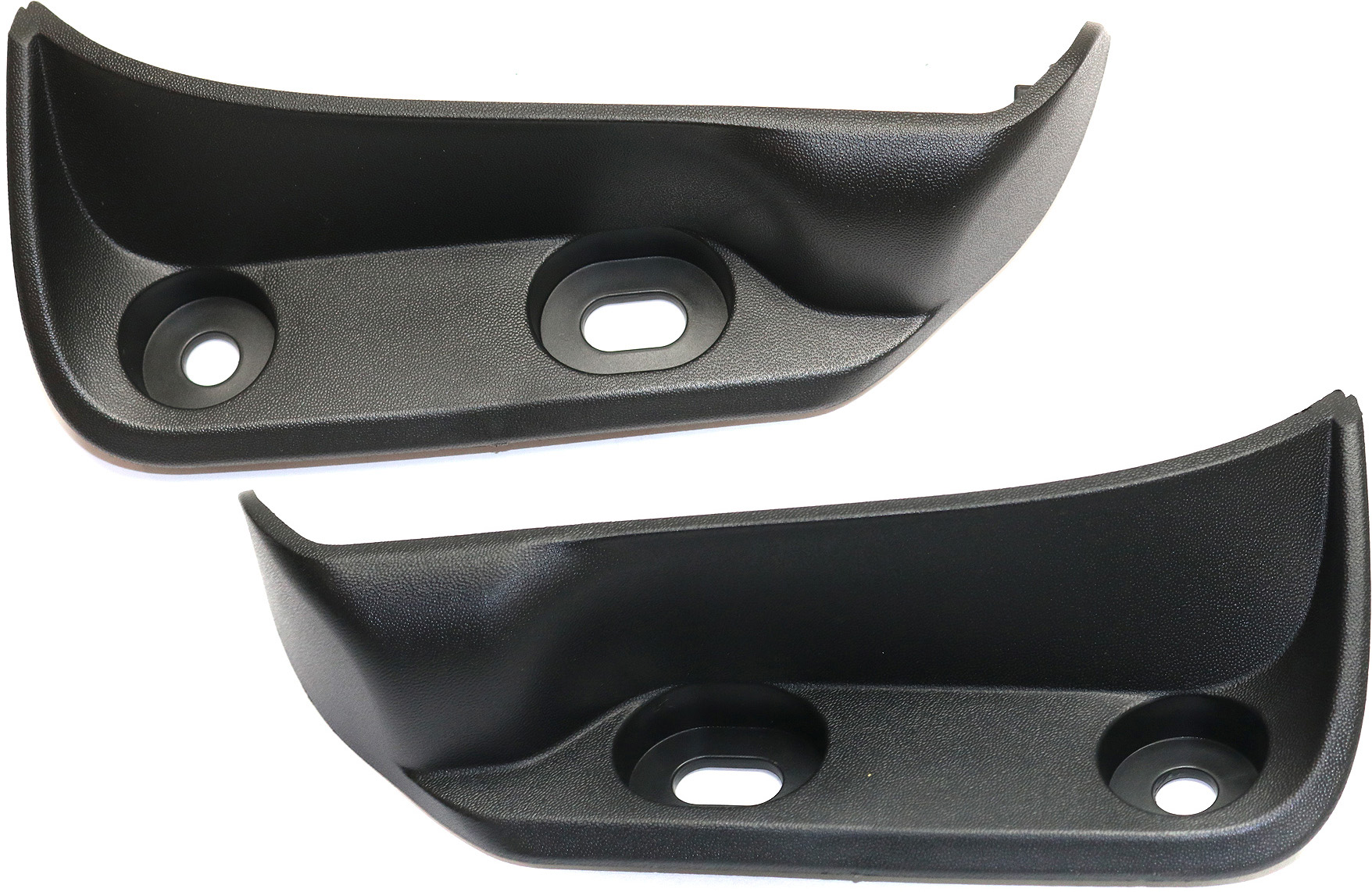 AM TITAN XD 16-23 FRONT BUMPER FILLER RH AND LH Lower Finisher Textured SKU SET REPN040503 Partslink NI1047103 NI1046103 OEM 62256EZ00C 62257EZ00C