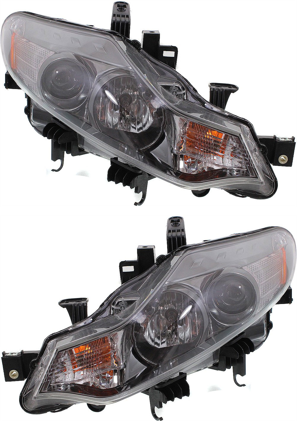 AM MURANO 09-14 HEAD LAMP RH AND LH Assembly Halogen Exc. CrossCabriolet Model CAPA SKU SET REPN100101Q Partslink NI2502185C NI2503185C OEM 260601AA0A 260601AA0D 260101AA
