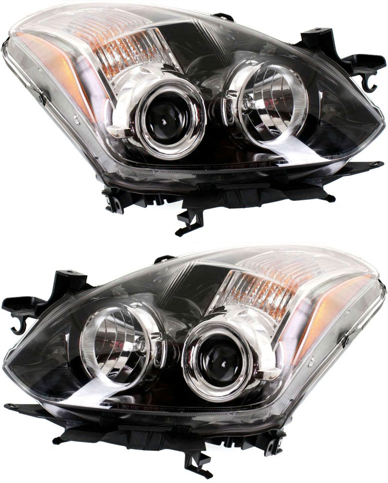 AM ALTIMA 10-13 HEAD LAMP RH AND LH Assembly Halogen Coupe SKU SET REPN100131 Partslink NI2502191 NI2503191 OEM 26010ZX10B 26060ZX10B