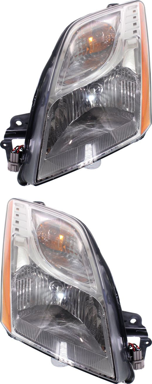 AM SENTRA 10-12 HEAD LAMP RH AND LH Assembly Halogen Chrome Interior 2.0L Eng. Base S SL Models SKU SET REPN100137 Partslink NI2503196 NI2502196 OEM 26010ZT50A 26060ZT50A