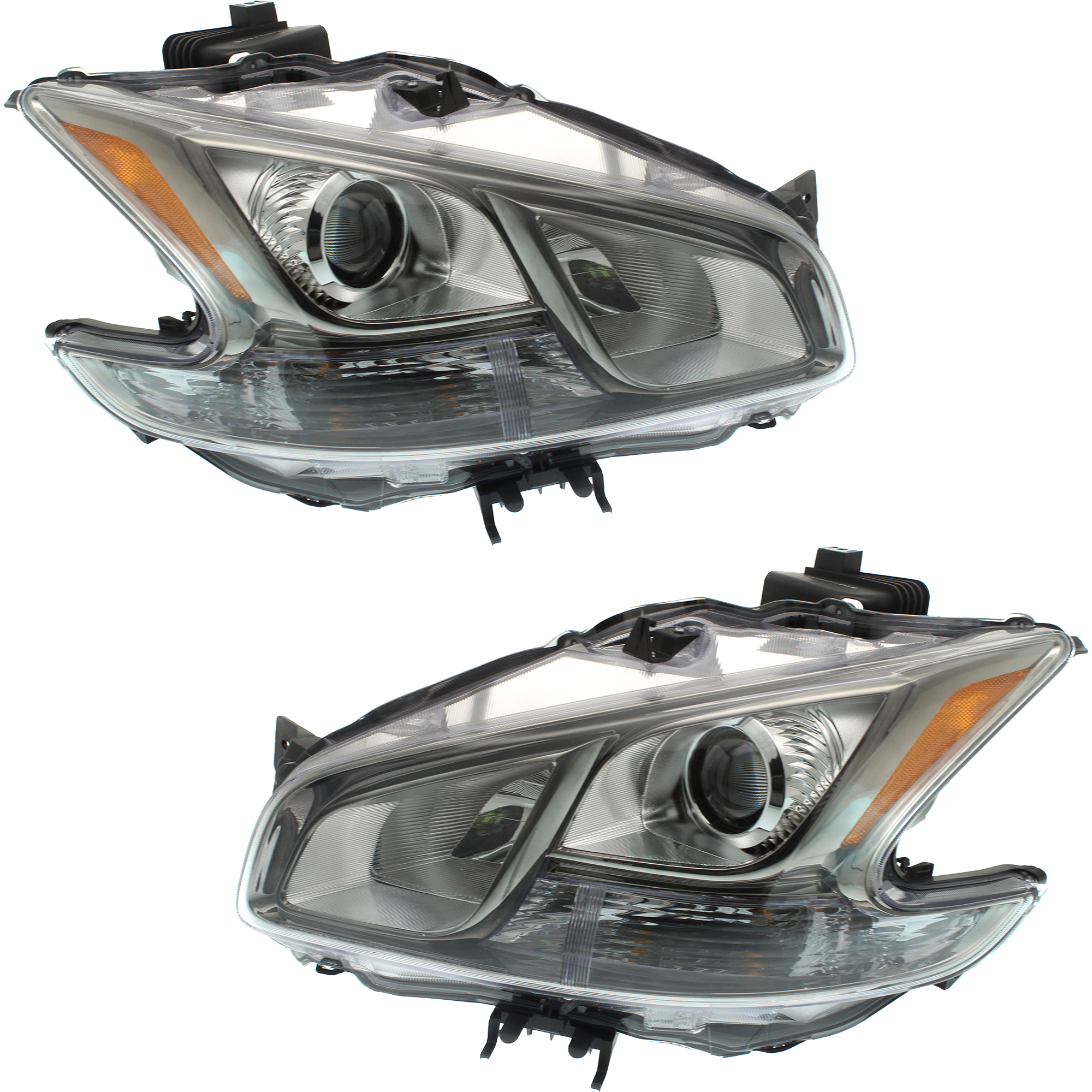 AM MAXIMA 11-14 HEAD LAMP RH AND LH Assembly HID Xenon with HID Kit Smoked Lens SKU SET REPN100141 Partslink NI2503205 NI2502205 OEM 26010ZY80A 26060ZY80A