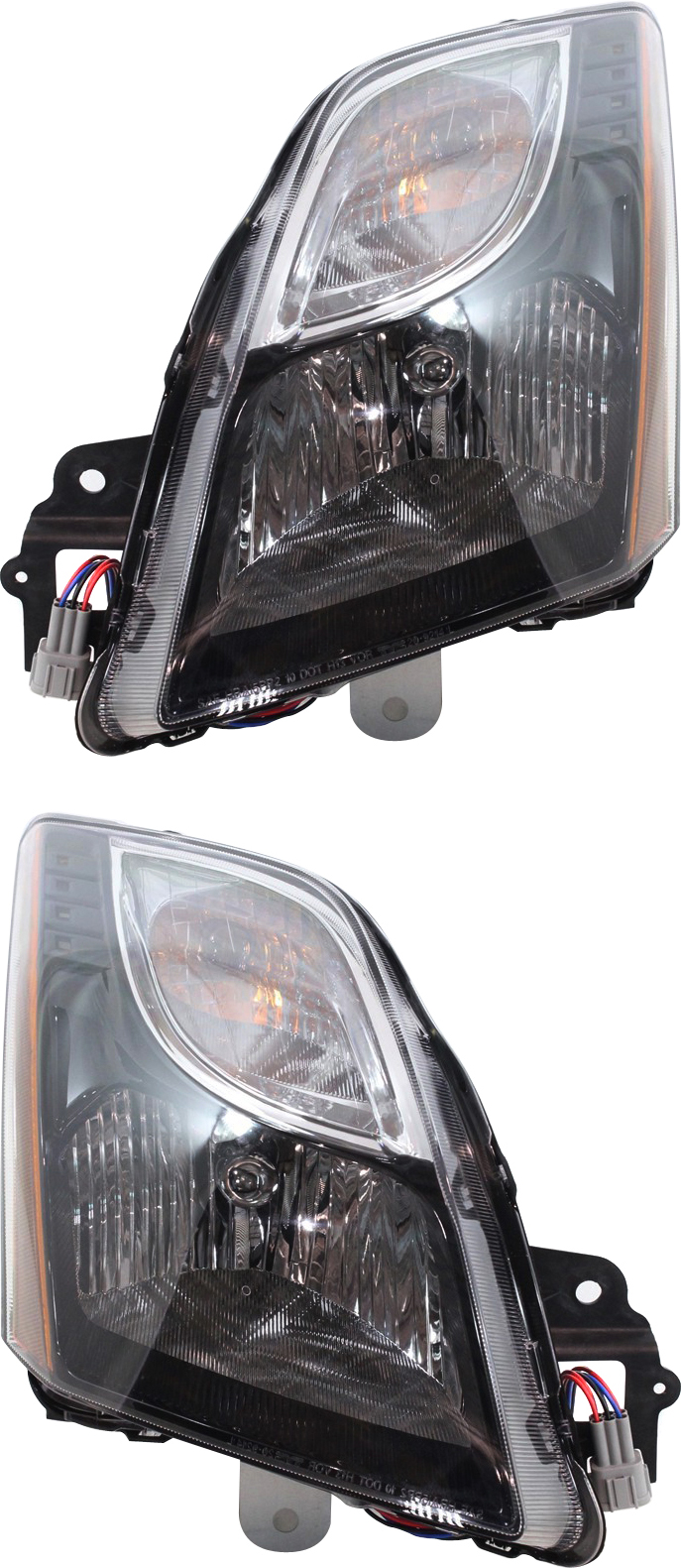 AM SENTRA 10-12 HEAD LAMP RH AND LH Assembly Halogen Black Interior SR SE R SE R Spec V Models CAPA SKU SET REPN100153Q Partslink NI2502193C NI2503193C OEM 26010ZT50B 26060ZT50B