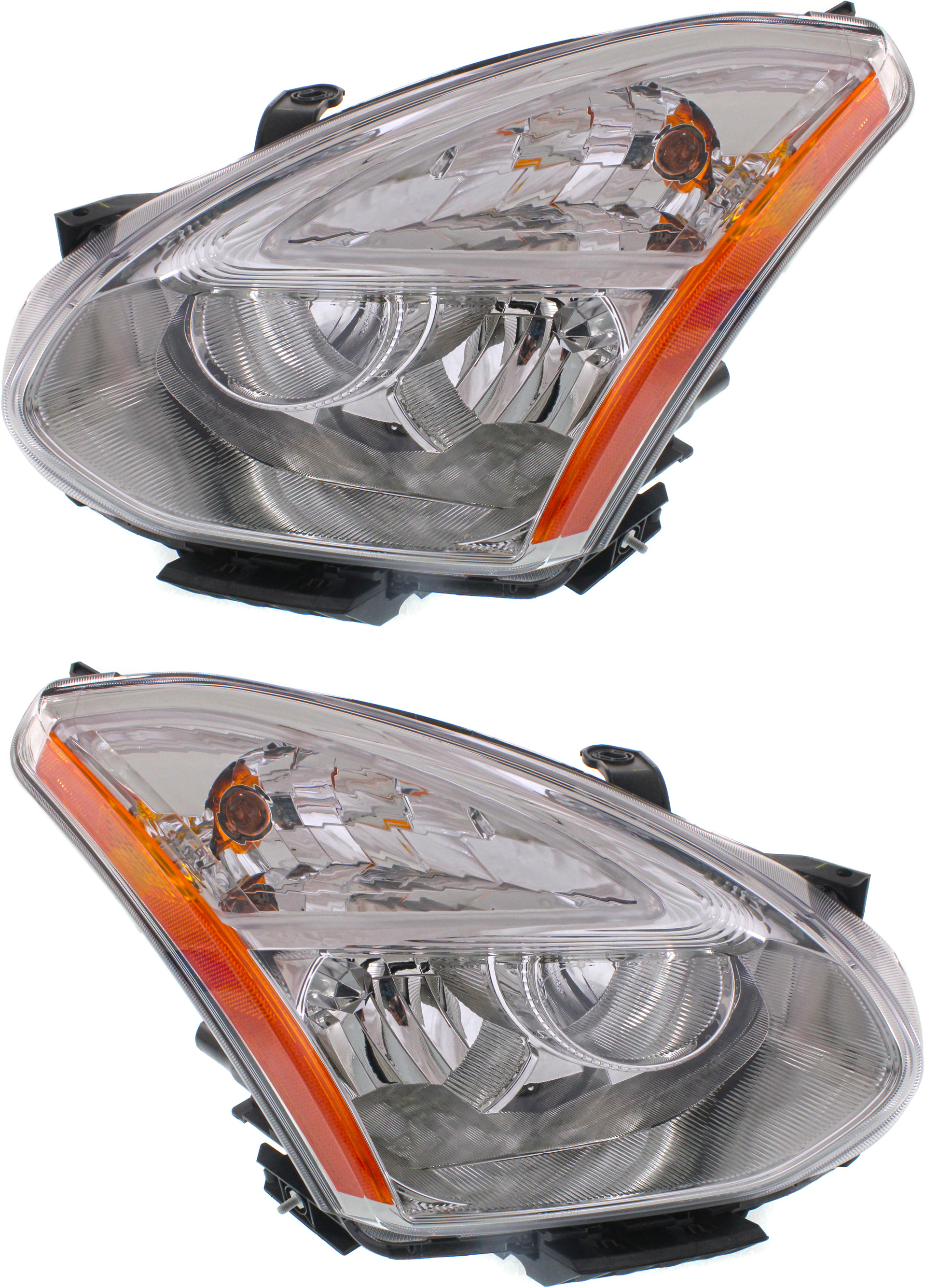 AM ROGUE 11-12 HEAD LAMP RH AND LH Assembly Halogen CAPA SKU SET REPN100155Q Partslink NI2503202C NI2502202C OEM 260101VK0A 260601VK0A