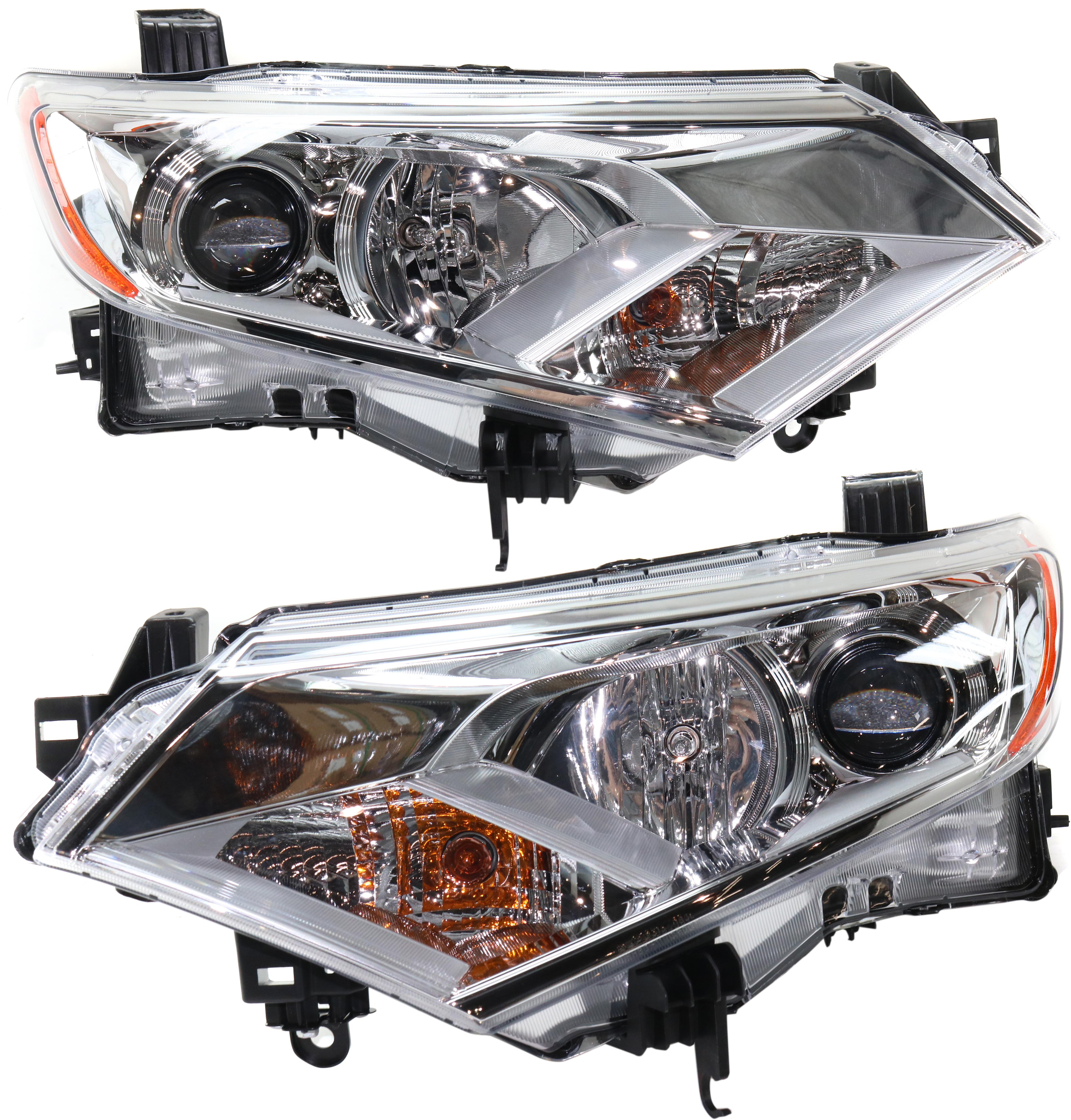 AM QUEST 11-11 HEAD LAMP RH AND LH Assembly Halogen CAPA SKU SET REPN100157Q Partslink NI2502199C NI2503199C OEM 260101JA2A 260601JA2A