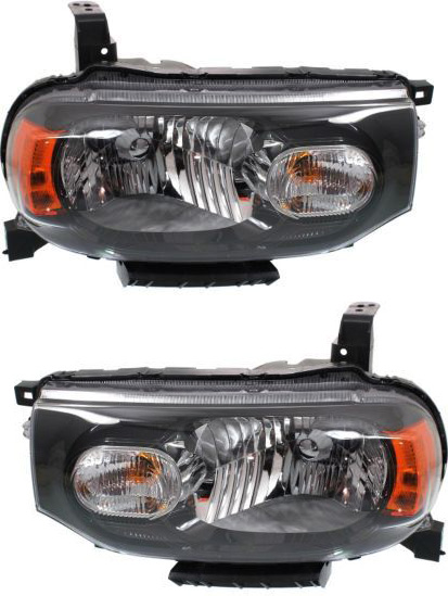AM CUBE 09-14 HEAD LAMP RH AND LH Assembly Halogen SKU SET REPN100161 Partslink NI2503192 NI2502192 OEM 260101FC0B 260601FC0B