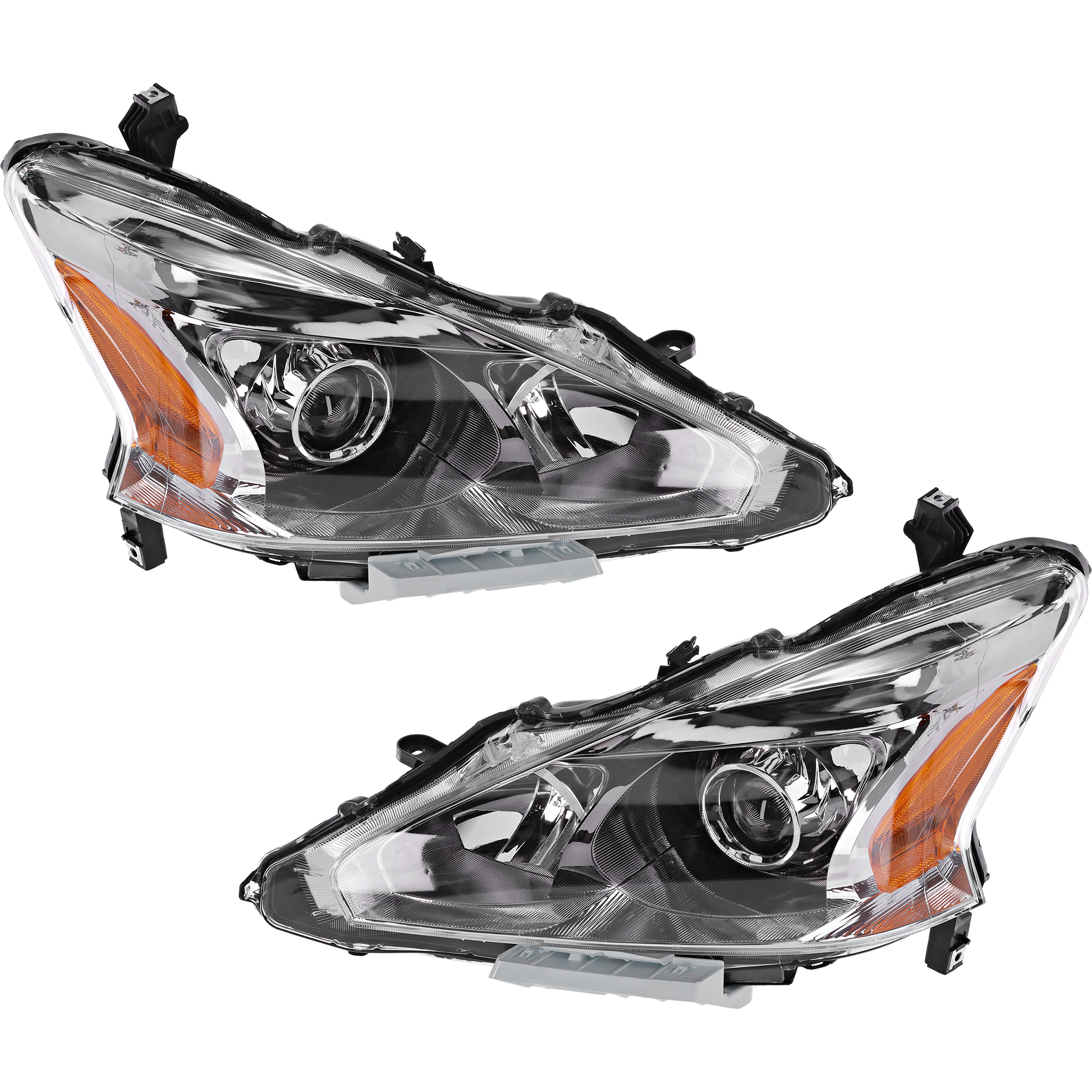 AM ALTIMA 13-15 HEAD LAMP RH AND LH Assembly Halogen Excludes SL Model 3.5L Eng. Sedan CAPA SKU SET REPN100311Q Partslink NI2503208C NI2502208C OEM 260103TA9A 260603TA9A