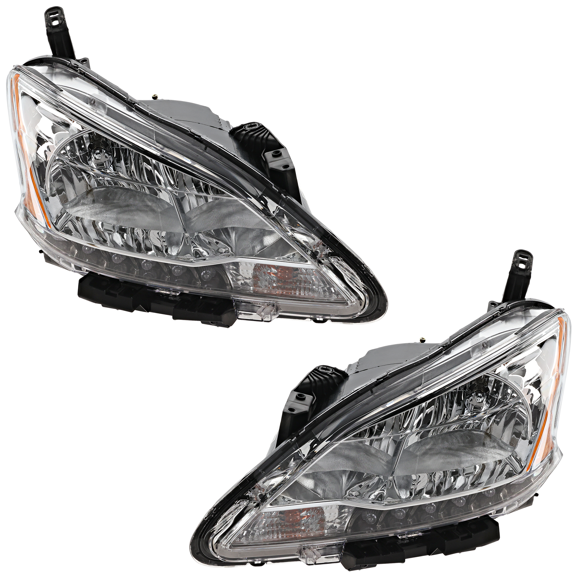 AM SENTRA 13-15 HEAD LAMP RH AND LH Assembly Halogen SKU SET REPN100313 Partslink NI2503216 NI2502216 OEM 260103SG2A 260603SG2A
