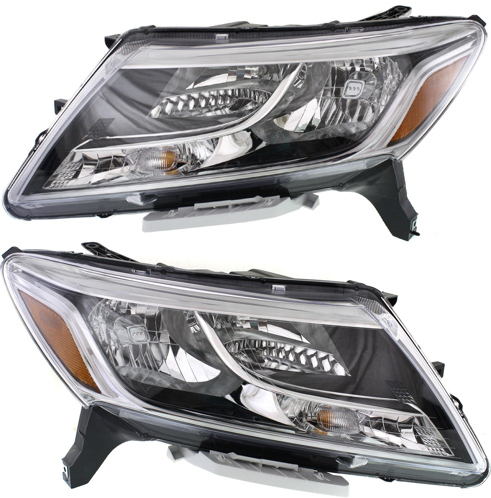 AM PATHFINDER 13-16 HEAD LAMP RH AND LH Assembly Halogen 14-14 Hybrid Model CAPA SKU SET REPN100321Q Partslink NI2503221C NI2502221C OEM 260103KA0B 260603KA0B