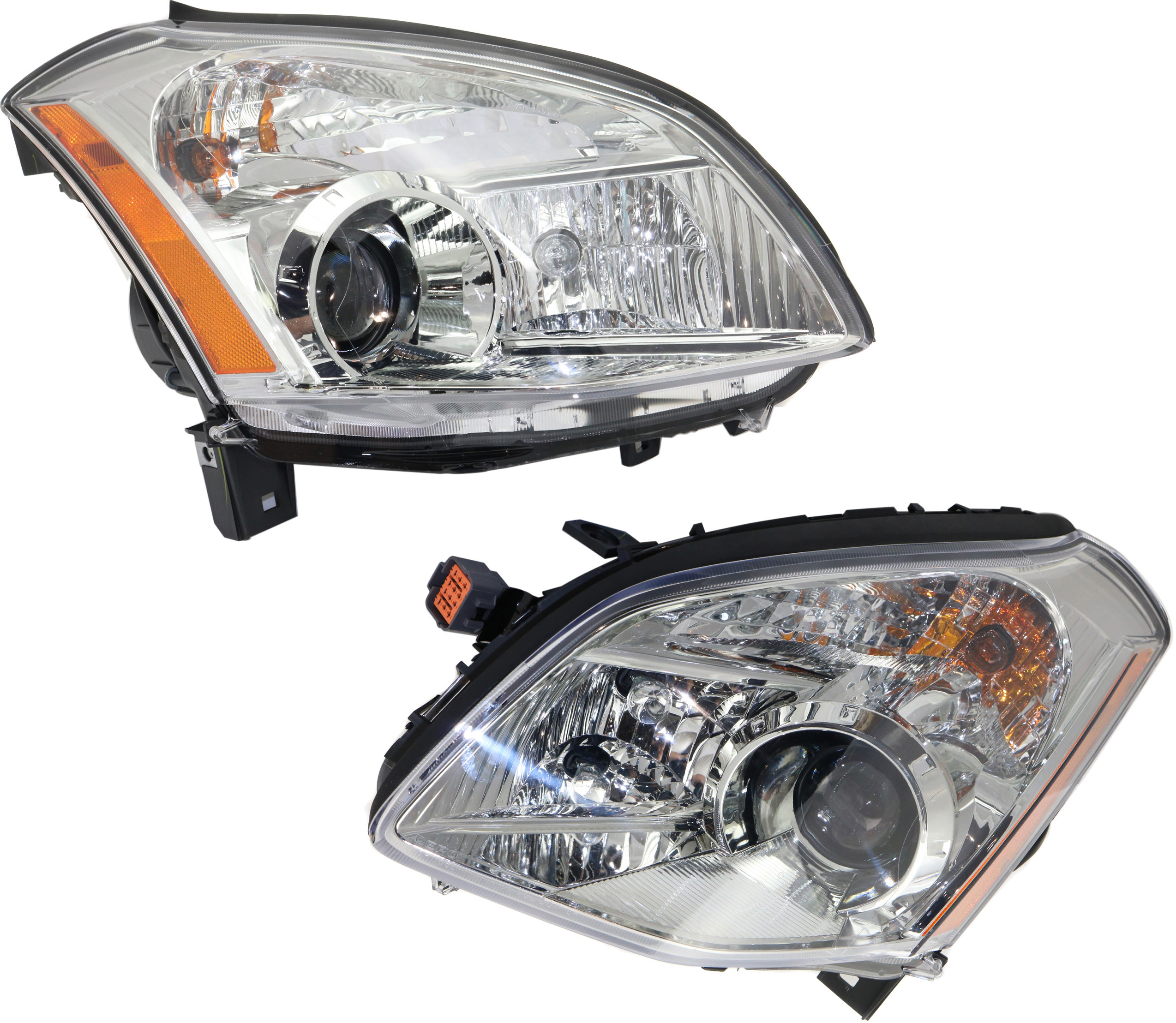 AM MAXIMA 07-07 HEAD LAMP RH AND LH Assembly Halogen SKU SET REPN100335 Partslink NI2503197 NI2502197 OEM 26010ZK30A 26060ZK30A