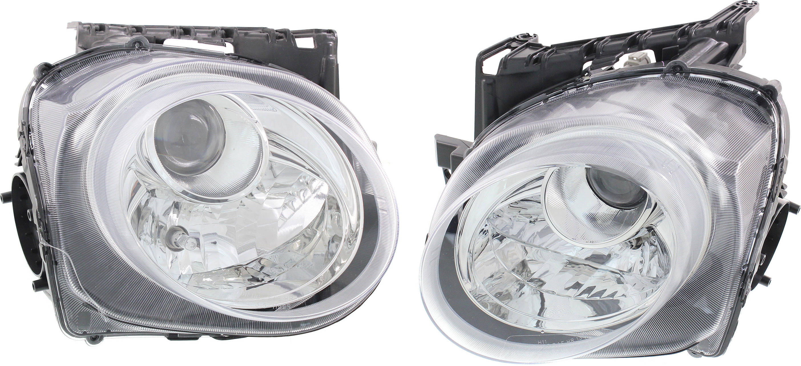AM JUKE 15-17 HEAD LAMP RH AND LH Assembly Halogen CAPA SKU SET REPN100337Q Partslink NI2502236C NI2503236C OEM 260103YM2A 260603YM2A