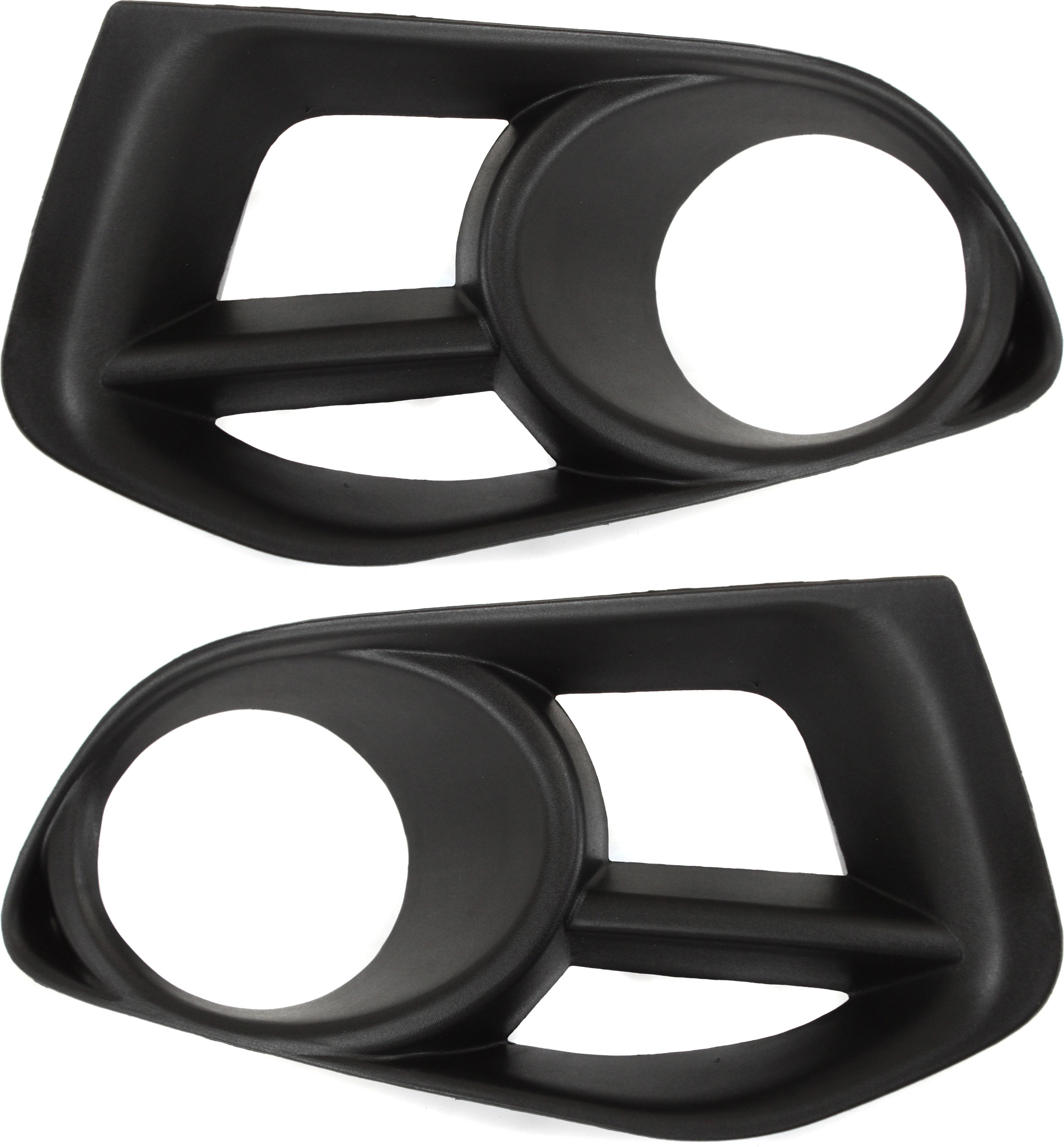 AM MURANO 11-14 FRONT FOG LAMP MOLDING RH AND LH Textured Black w Fog Lamps SKU SET REPN108603 Partslink NI1039116 NI1038116 OEM 620741GR0A 620751GR0A