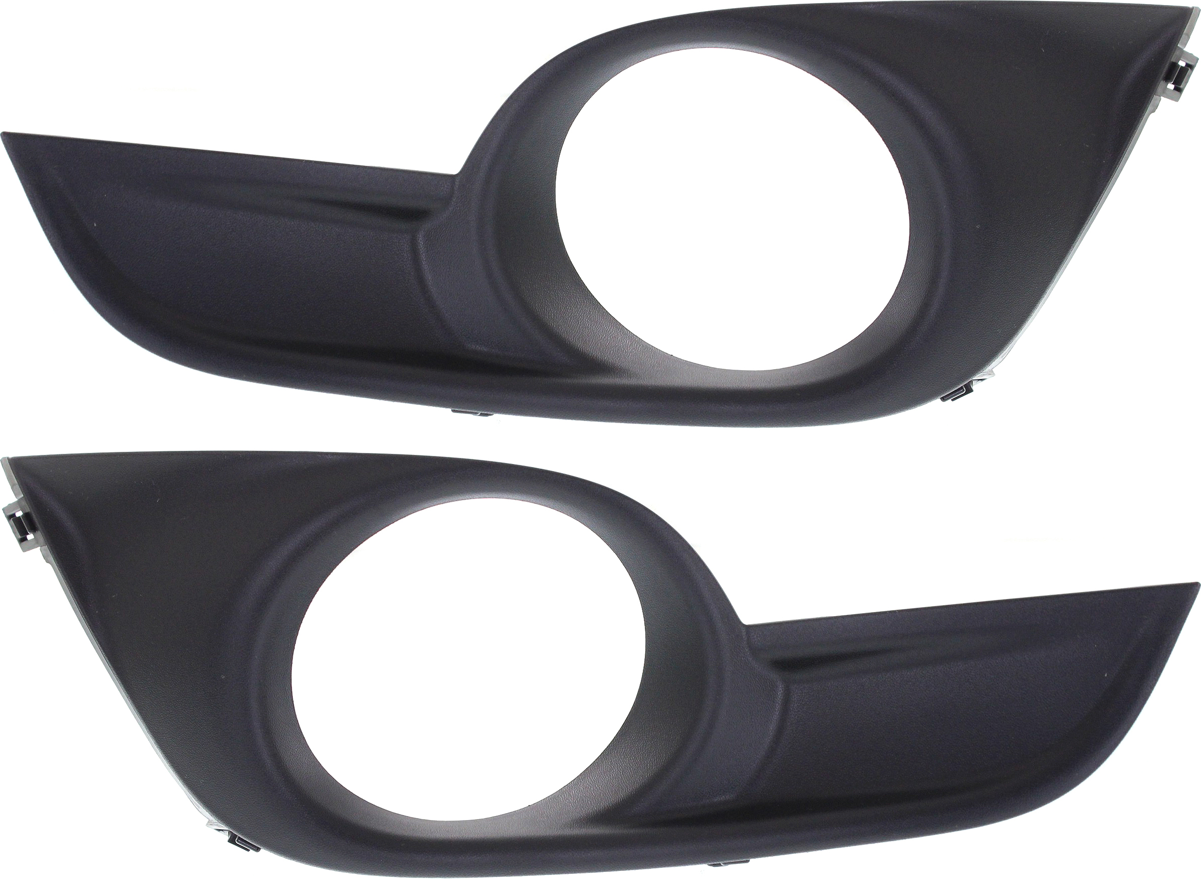 AM ALTIMA 13-15 FRONT FOG LAMP MOLDING RH AND LH Textured Black SKU SET REPN108613 Partslink NI1039115 NI1038115 OEM 622563TA0B 622573TA0B