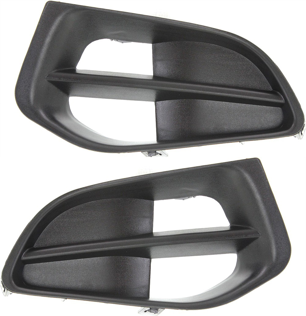 AM MURANO 11-14 FRONT FOG LAMP MOLDING RH AND LH Primed w o Fog Lamps Exc. CrossCabriolet Model SKU SET REPN108625 Partslink NI1039113 NI1038113 OEM 620741SX0A 620751SX0A
