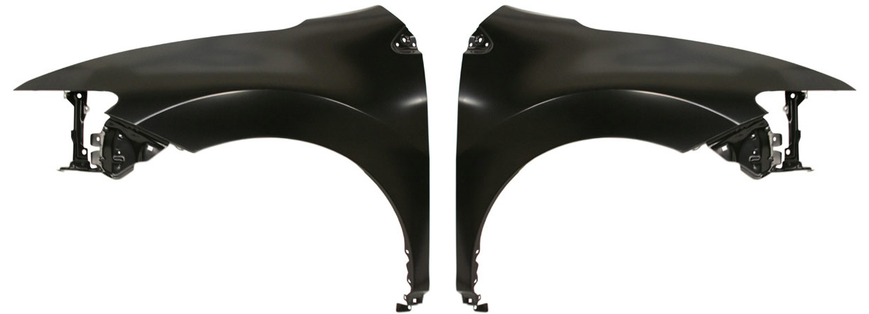 AM MURANO 09-14 FRONT FENDER RH AND LH Primed Steel CAPA SKU SET REPN220101Q Partslink NI1240191C NI1241191C OEM FCA001AAMA FCA011AAMA