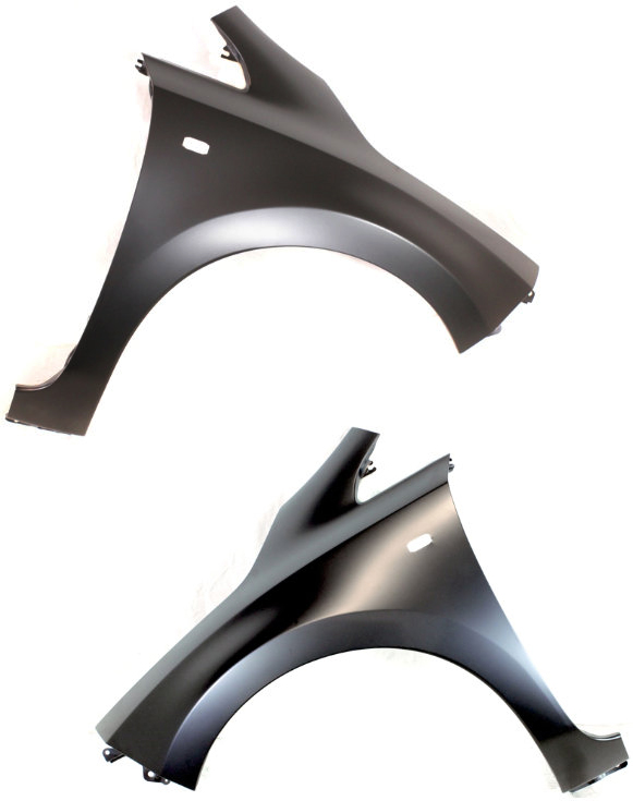 AM LEAF 11-12 FRONT FENDER RH AND LH Primed Steel SKU SET REPN220111 Partslink NI1241203 NI1240203 OEM F31003NAAA F31013NAAA