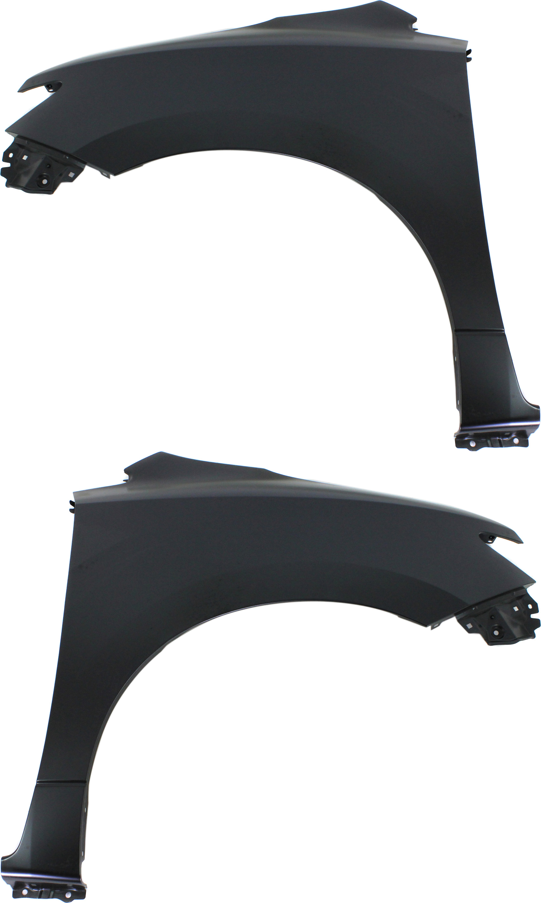 AM QUEST 11-17 FRONT FENDER RH AND LH Primed w o Side Molding CAPA SKU SET REPN220119Q Partslink NI1241201C NI1240201C OEM 631001JA0A 631011JA0A