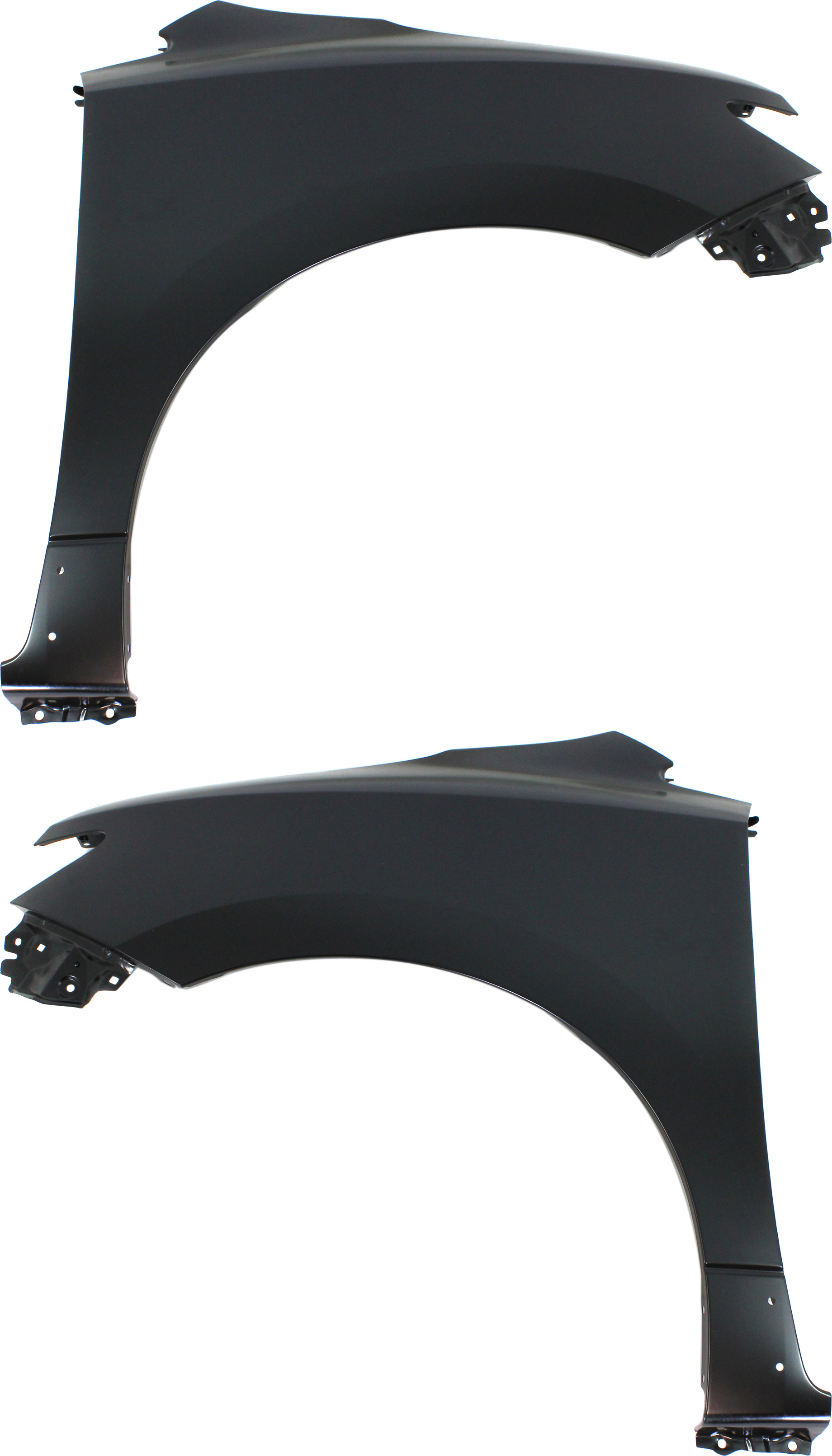 AM QUEST 11-17 FRONT FENDER RH AND LH Primed w Side Molding CAPA SKU SET REPN220121Q Partslink NI1240202C NI1241202C OEM 631001JA0B 631011JA0B