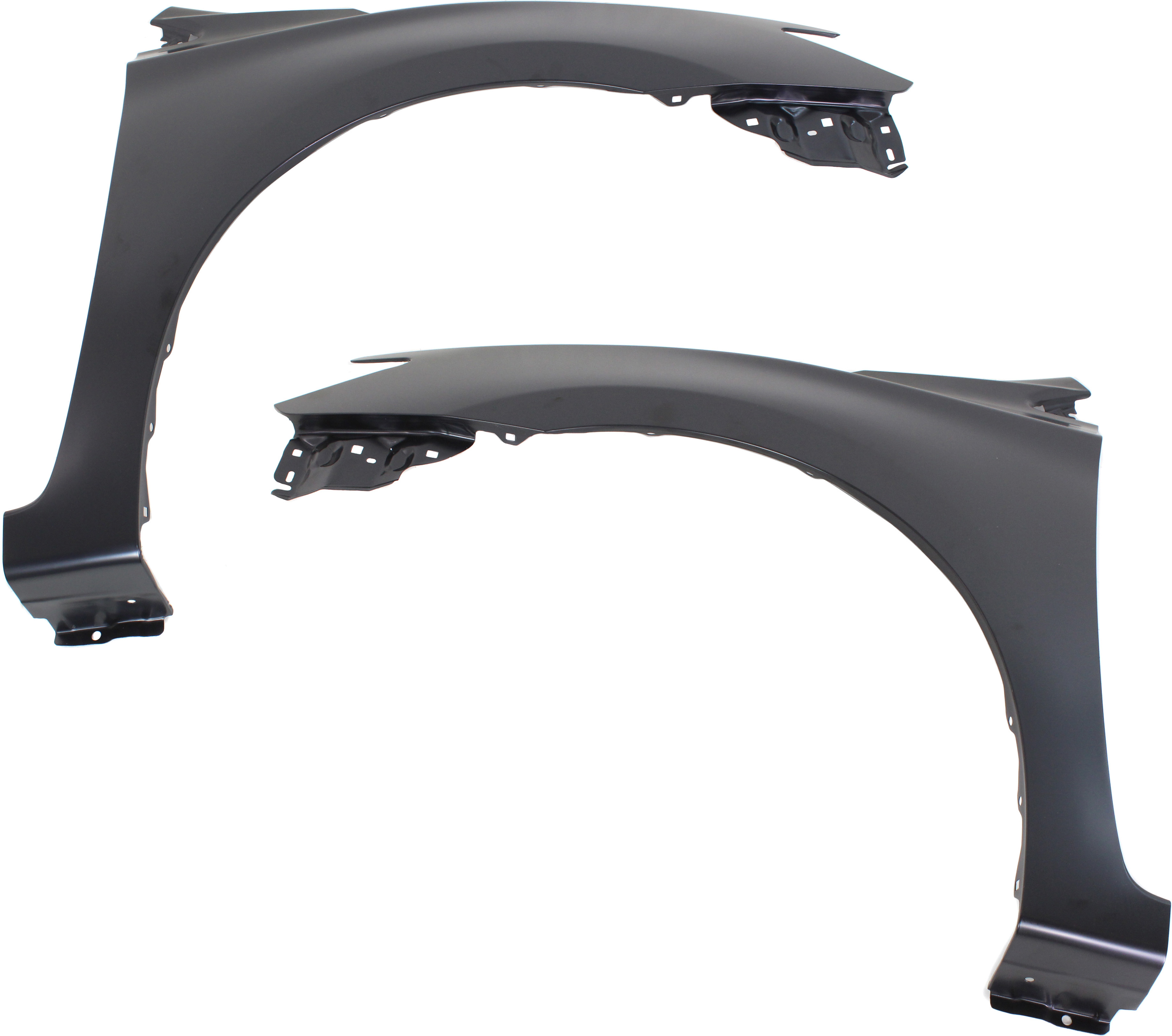 AM SENTRA 16-19 FRONT FENDER RH AND LH Primed Steel w o Rocker Molding Holes CAPA SKU SET REPN220145Q Partslink NI1241222C NI1240222C OEM F31003YUMA F31013YUMA