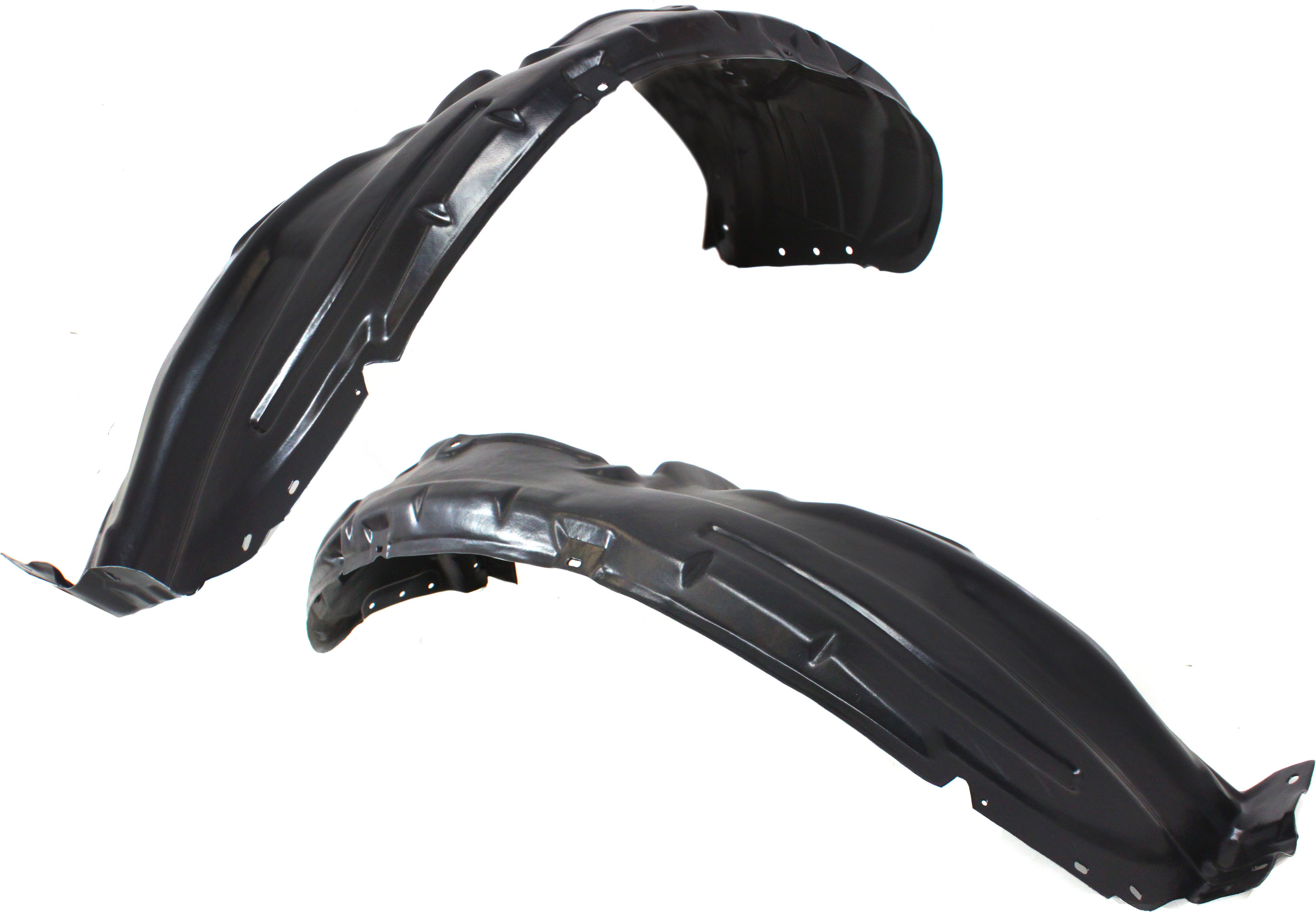 AM MURANO 09-10 FRONT FENDER LINER RH AND LH Inner SKU SET REPN222105 Partslink NI1248118 NI1249118 OEM 638401AA0A 638411AA0A