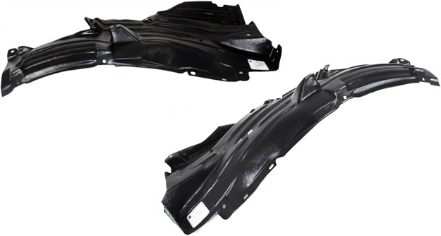 AM 350Z 03-09 FRONT FENDER LINER RH AND LH Rear Section SKU SET REPN222115 Partslink NI1251131 NI1251138 NI1250131 NI1250138 OEM 63842CD000-63842CF40A 63843CD0