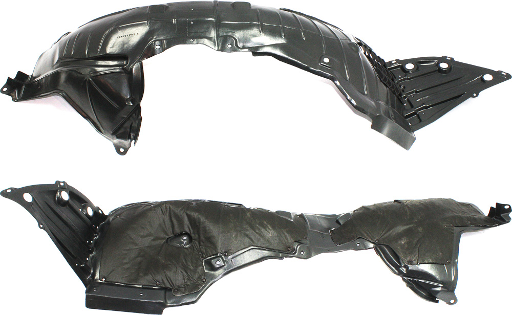 AM ALTIMA 13-13 FRONT FENDER LINER RH AND LH Vacuum Fom w o Insulation Form Sedan To 10-12 SKU SET REPN222145 Partslink NI1249131 NI1248131 OEM 638403TA0A 638413TA0A