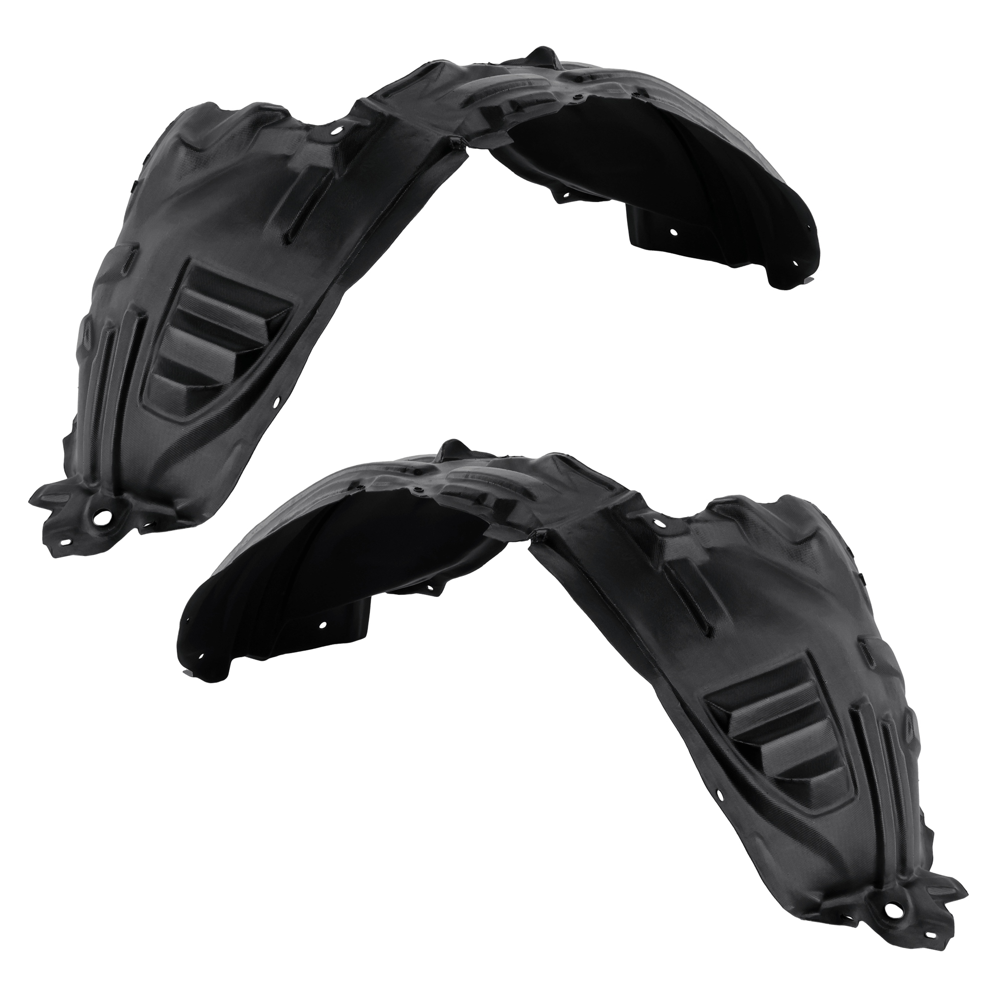 AM JUKE 11-16 FRONT FENDER LINER RH AND LH Plastic Vacuum Form S SL SV Models 11-14 Nismo Nismo RS Models 13-16 CAPA SKU SET REPN222159Q Partslink NI1248124C NI1248140C NI1249124C NI1249145C OEM 638421KA0A 638403YW0A 638431KA