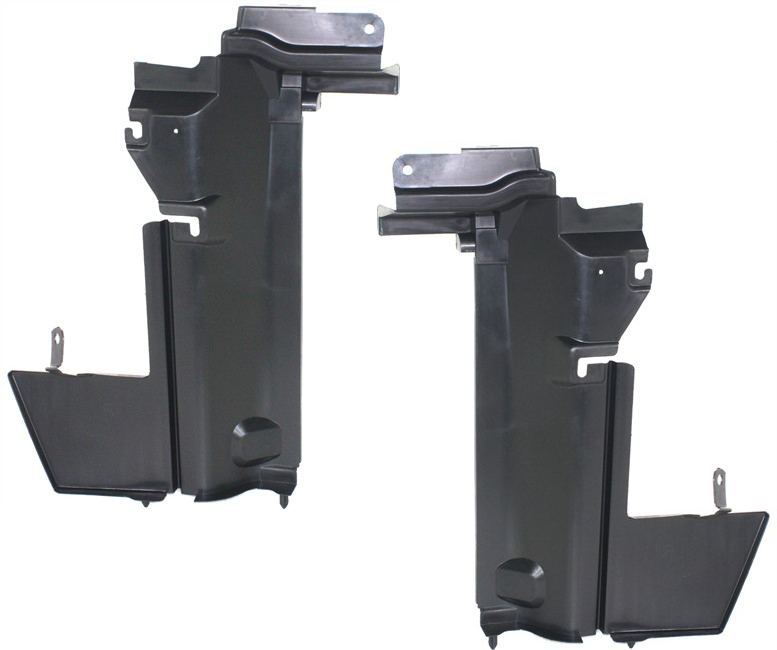 AM VERSA 07-12 RADIATOR SUPPORT RH and LH Side Air Guide 07-12 Hatchback 07-11 Sedan SKU SET REPN250501 Partslink NI1225177 NI1225178 OEM 62822EL000-62823EL000