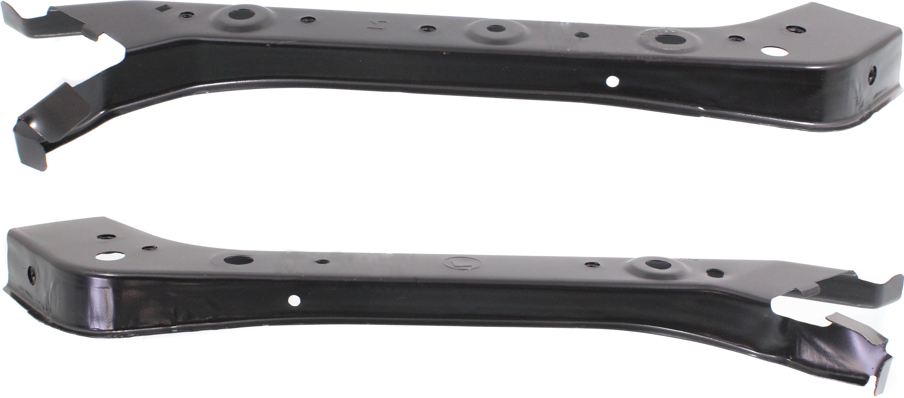 AM JUKE 11-17 RADIATOR SUPPORT UPPER RH AND LH Tie Bar Steel SKU SET REPN250509 Partslink NI1225201 NI1225202 OEM 625201KA0A F25201KAMA 625211KA